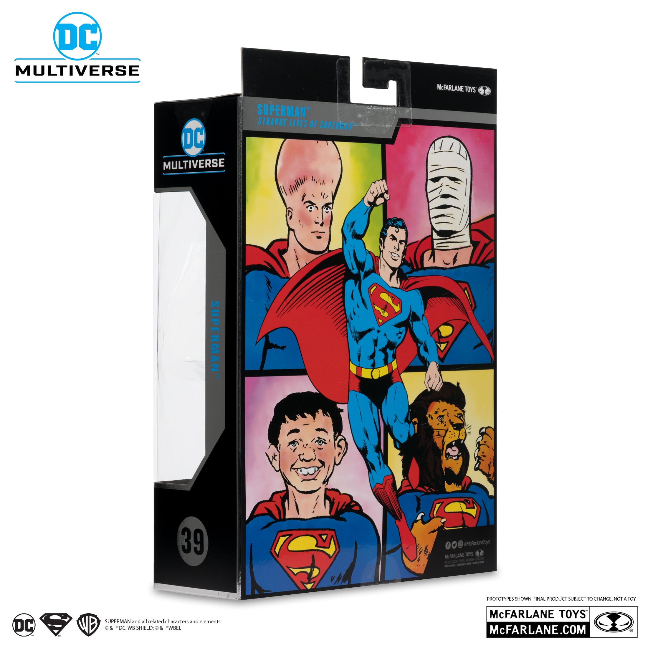Superman (Strange Lives of Superman) McFarlane Collector Edition Action Figure