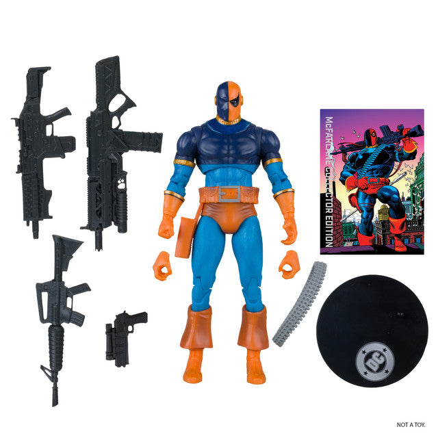 Deathstroke (Deathstroke The Terminator) McFarlane Collector Edition Figure