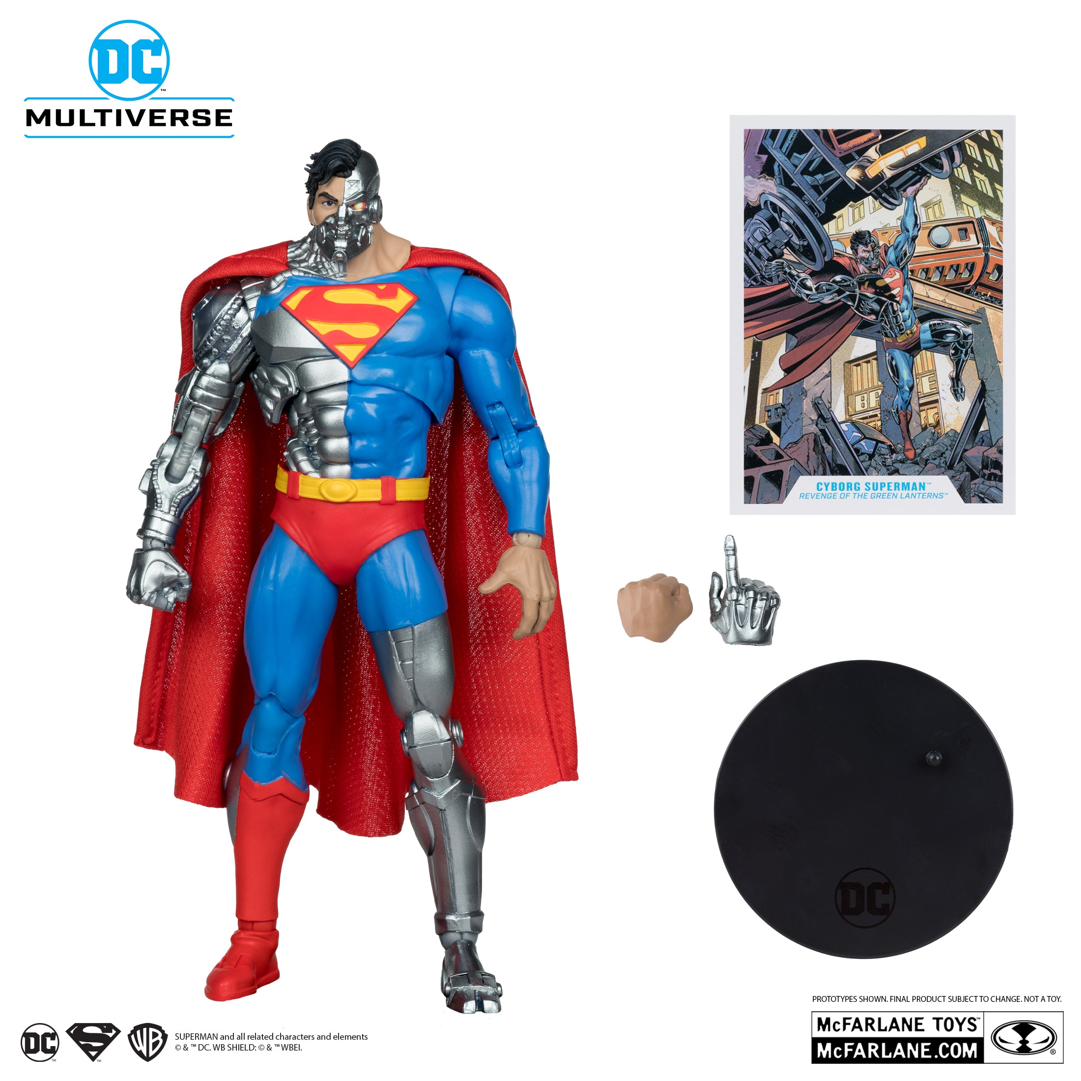 Cyborg Superman (Revenge of the Green Lanterns) By McFarlane