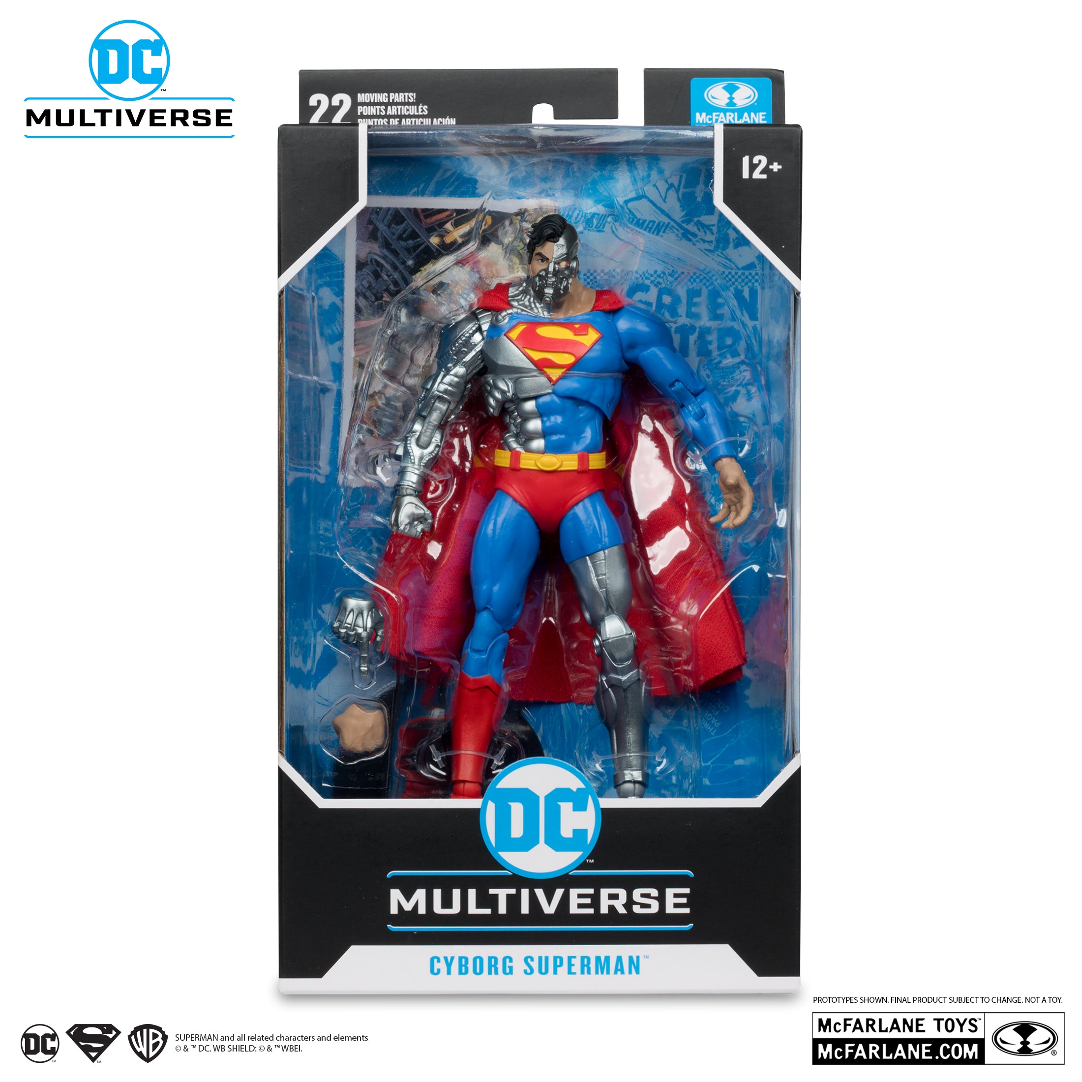 Cyborg Superman (Revenge of the Green Lanterns) By McFarlane