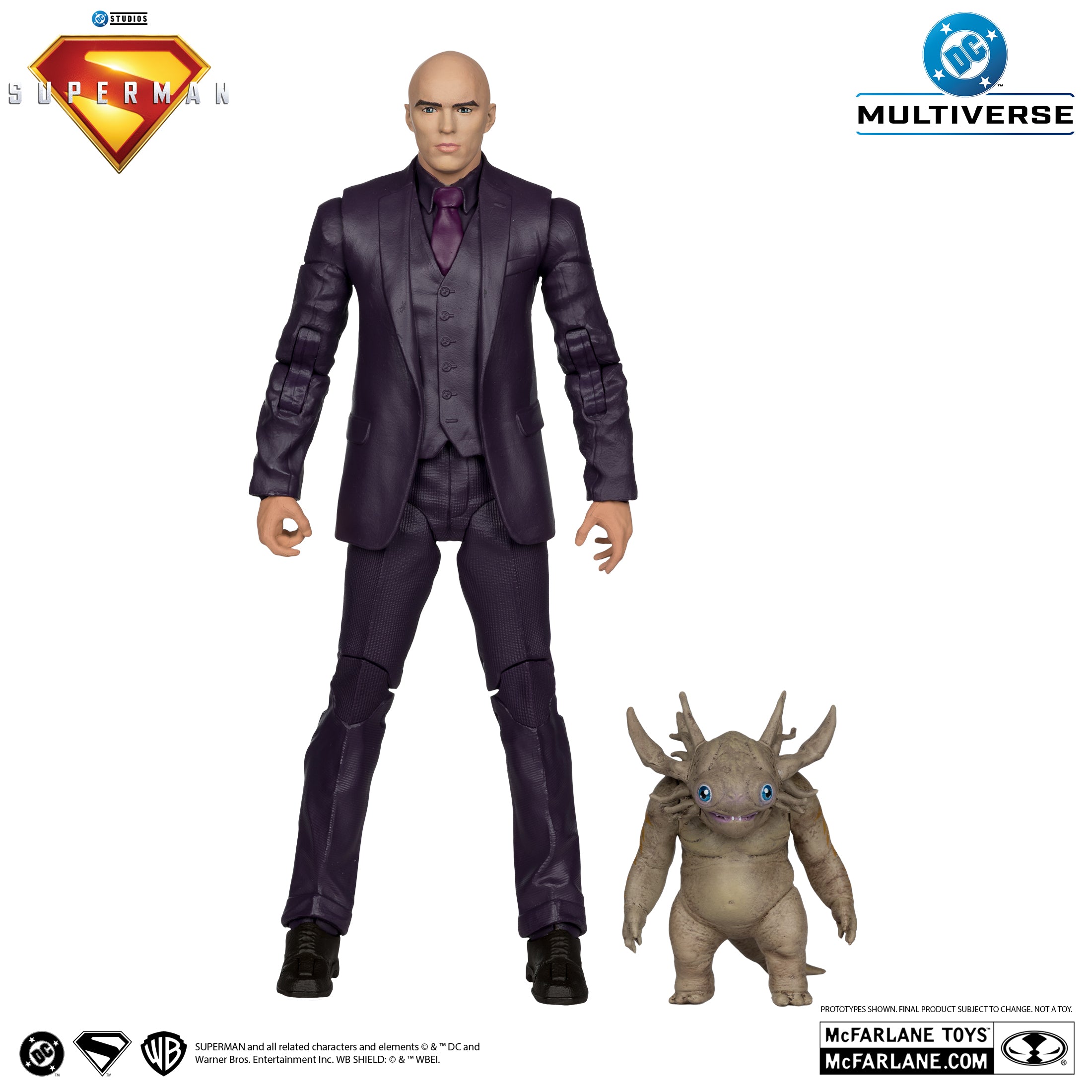 Superman Movie Lex Luthor and Baby Kaiju Deluxe Theatrical Edition Action Figure
