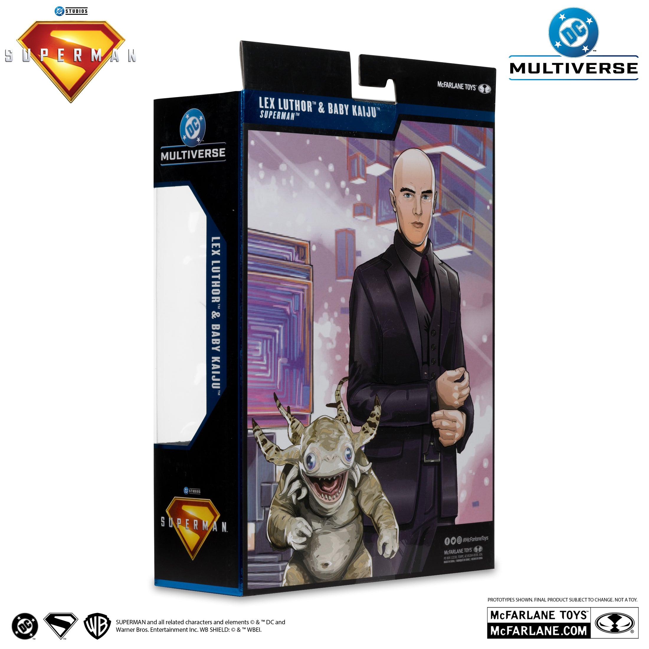 Superman Movie Lex Luthor and Baby Kaiju Deluxe Theatrical Edition Action Figure