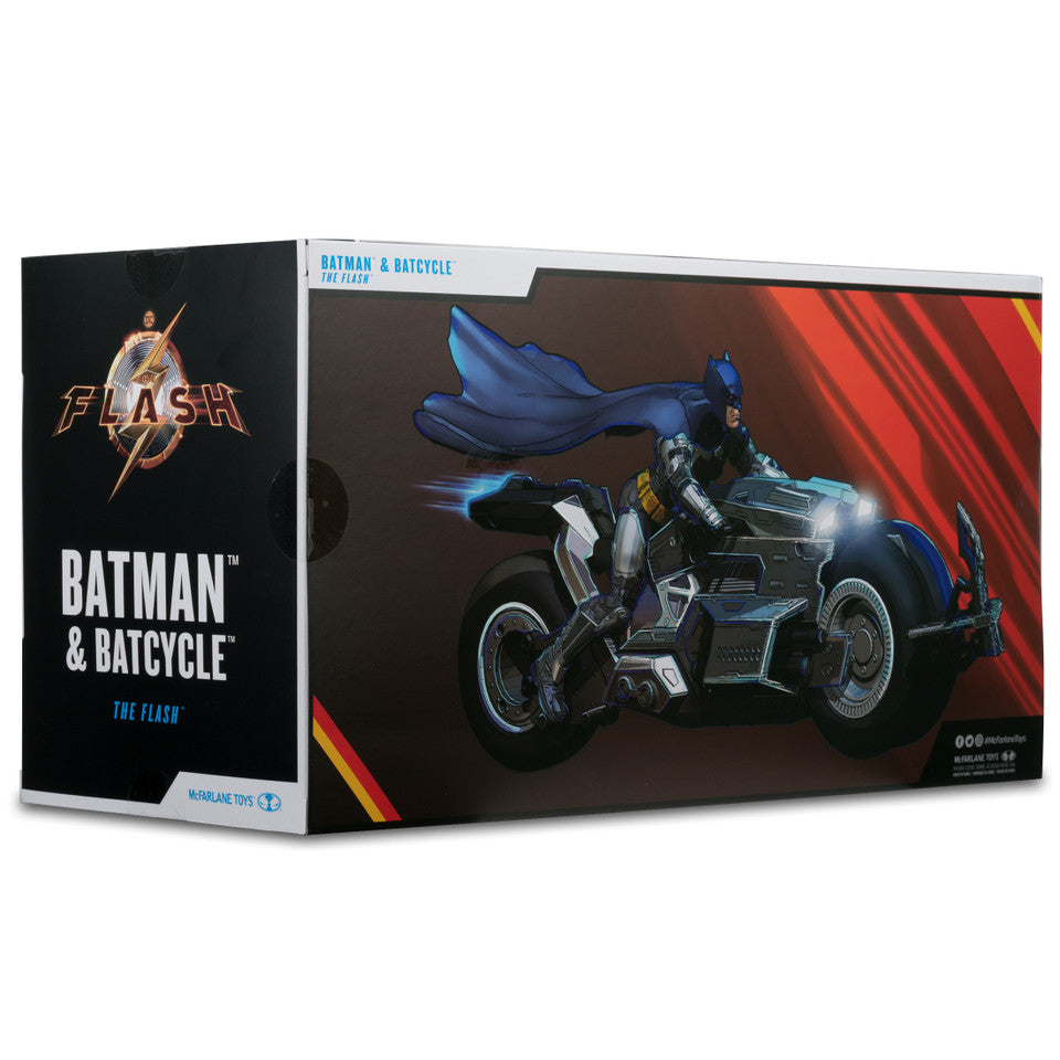 The Flash Batmobile Vehicle and Batman Action Figure