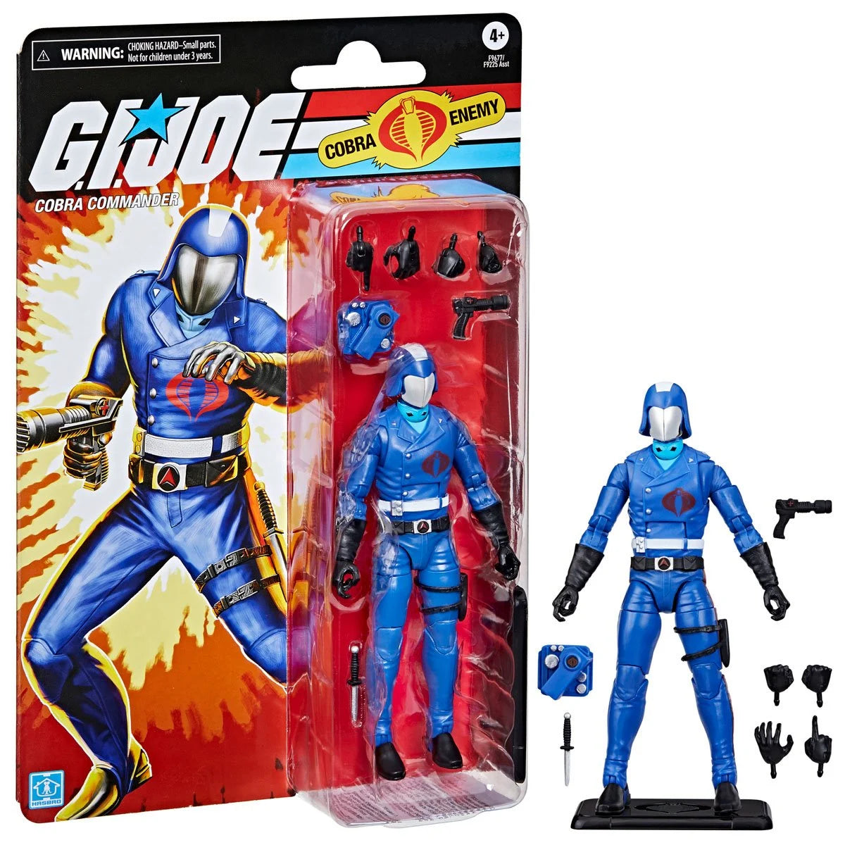 G.I. Joe Classified Series Retro Cardback Cobra Commander Action Figure