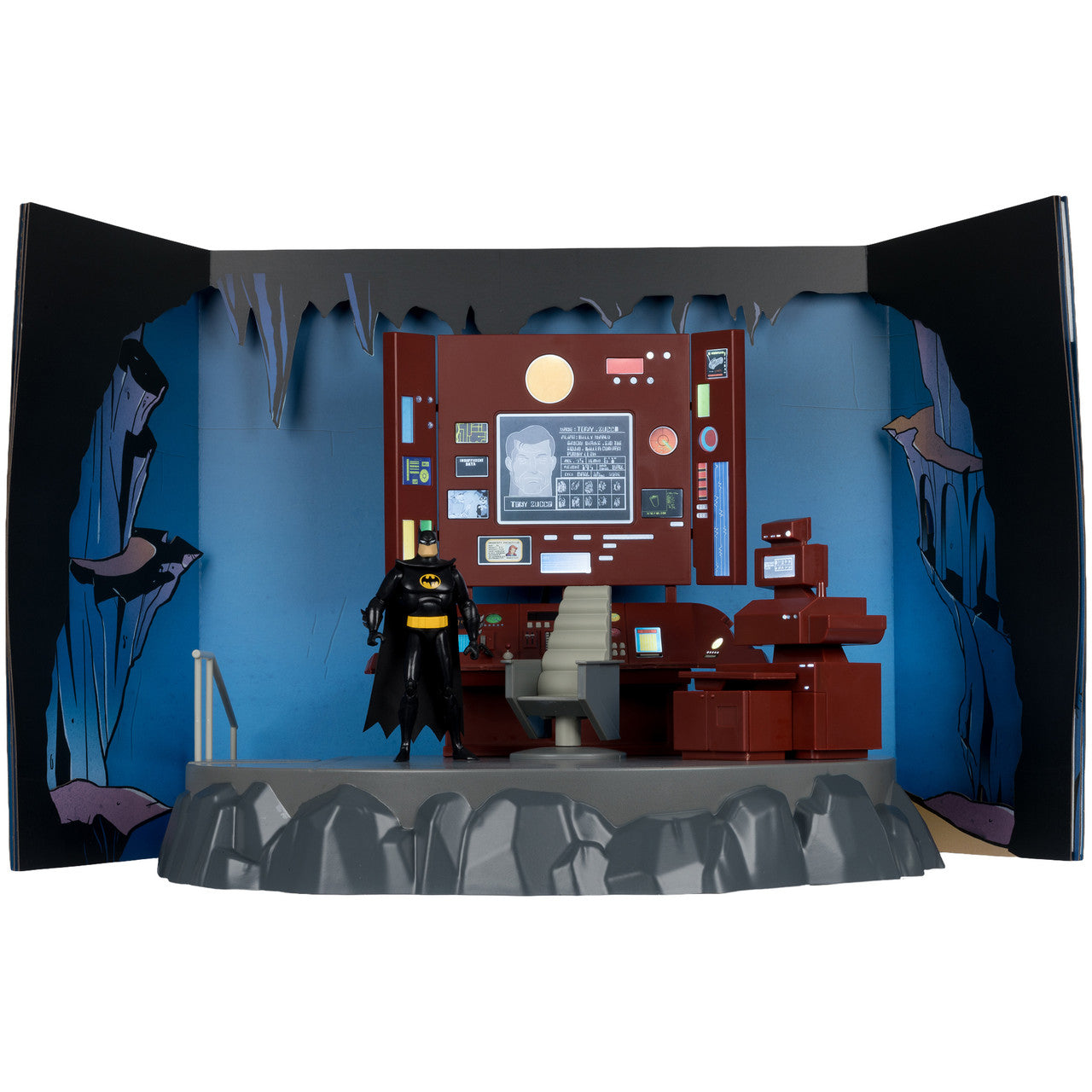 The Batcave (BTAS) Gold Label Playset
