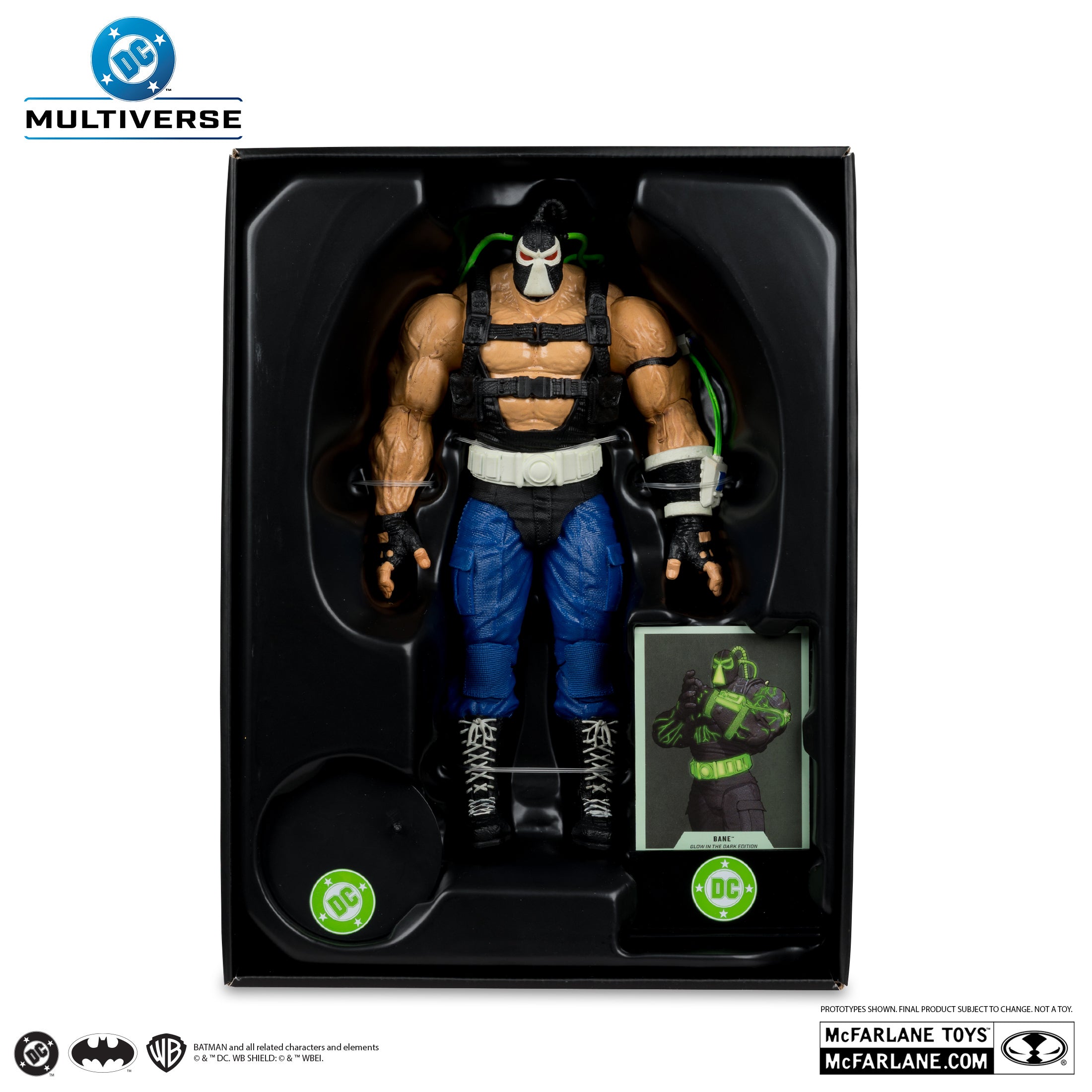 Bane (Glow in the Dark Edition) Mega Figure Gold Label