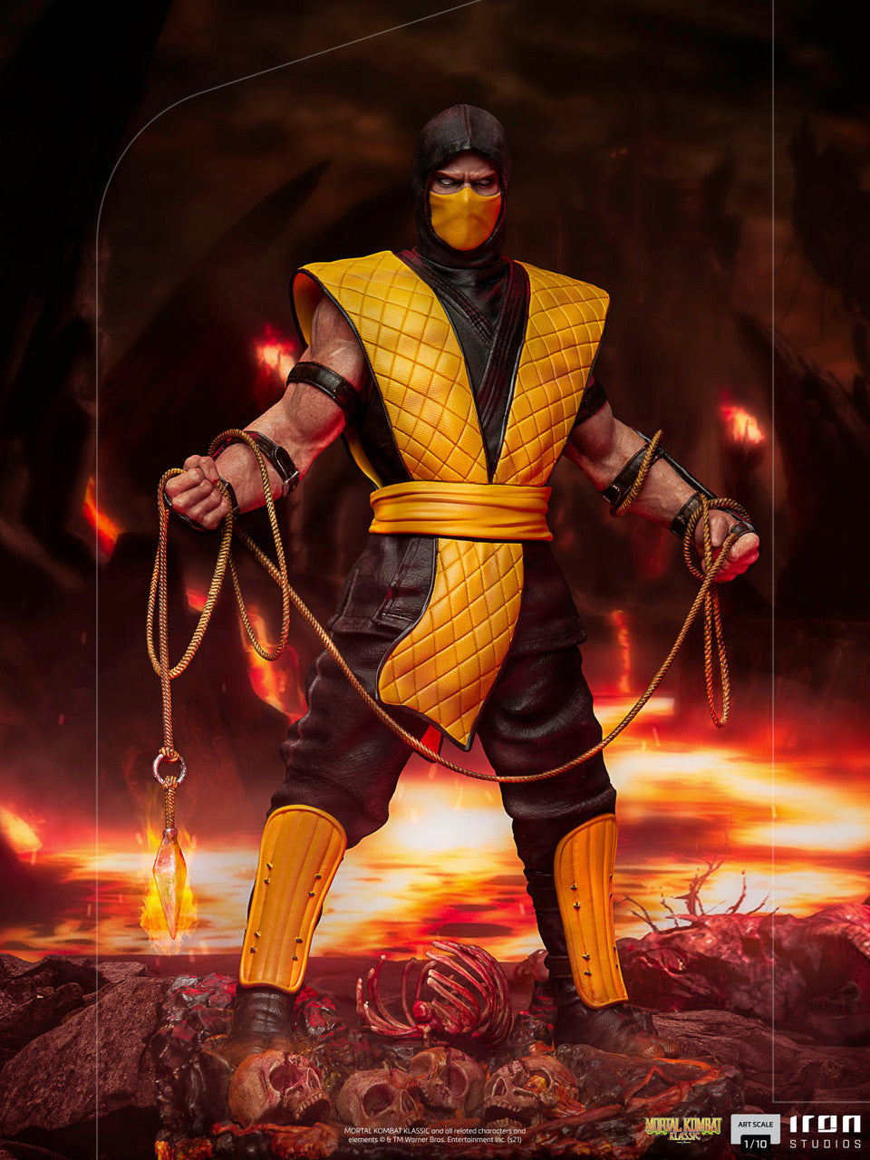 Iron Studios Mortal Kombat Scorpion 1/10