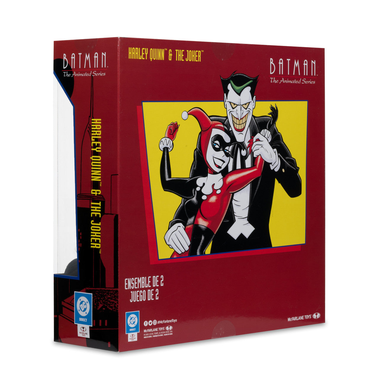 Harley Quinn and The Joker (Batman: The Animated Series) Mad Love Gold Label 2-Pack Action Figure