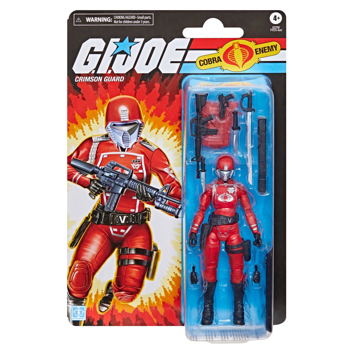 G.I. Joe Classified Series Retro Cardback Crimson Guard Action Figure