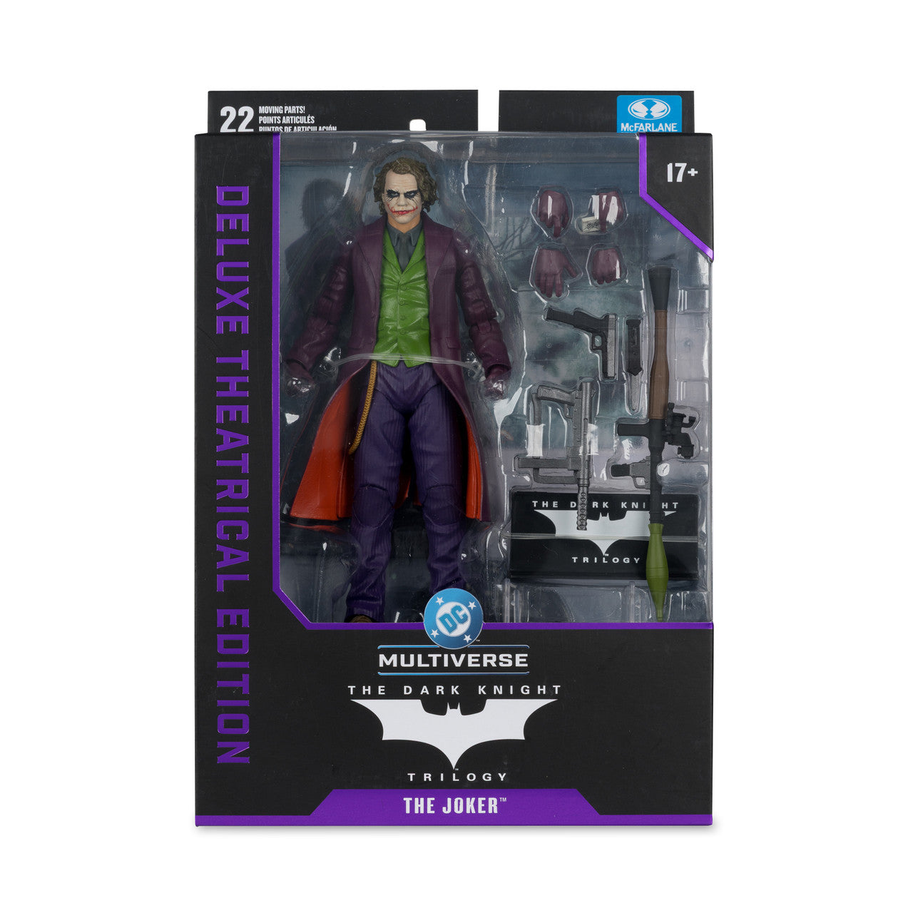 The Dark Knight Joker Deluxe Theatrical Edition Action Figure