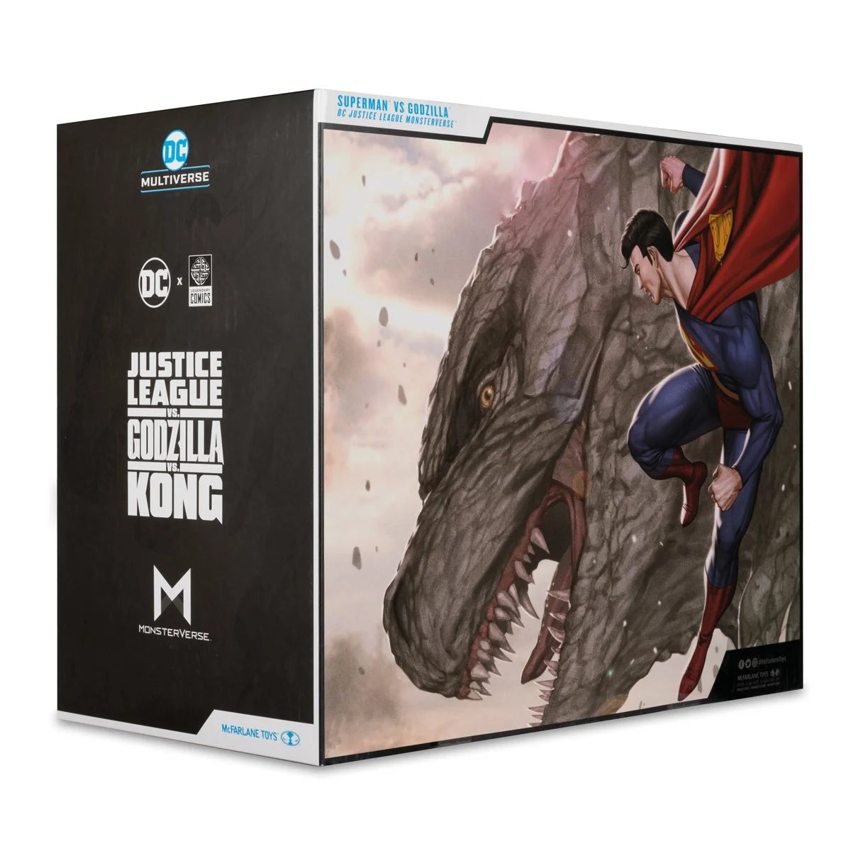 DC Multiverse (Justice League vs. Godzilla vs. Kong) Superman vs. Godzilla Megafig 2-Pack Action Figure