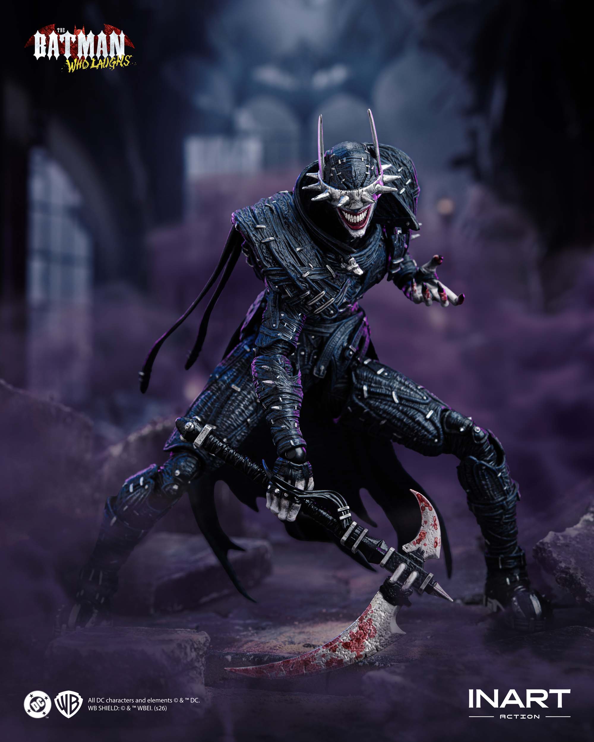 Dark Nights: Metal - The Batman Who Laughs 1/12 Figure by INART Action
