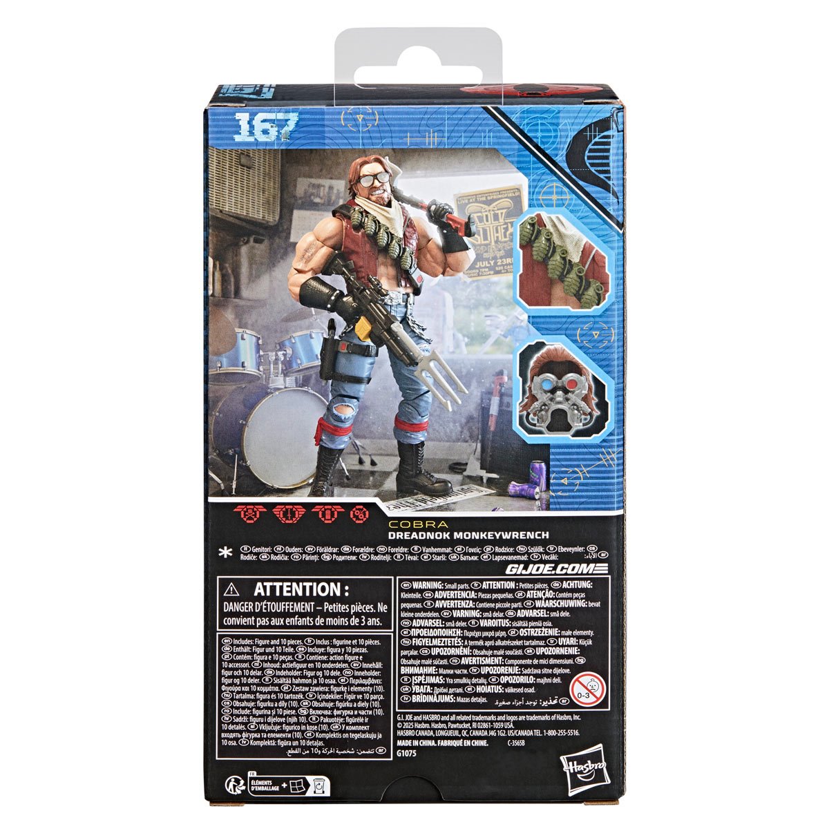G.I. Joe Classified Series Dreadnok Monkeywrench Action Figure