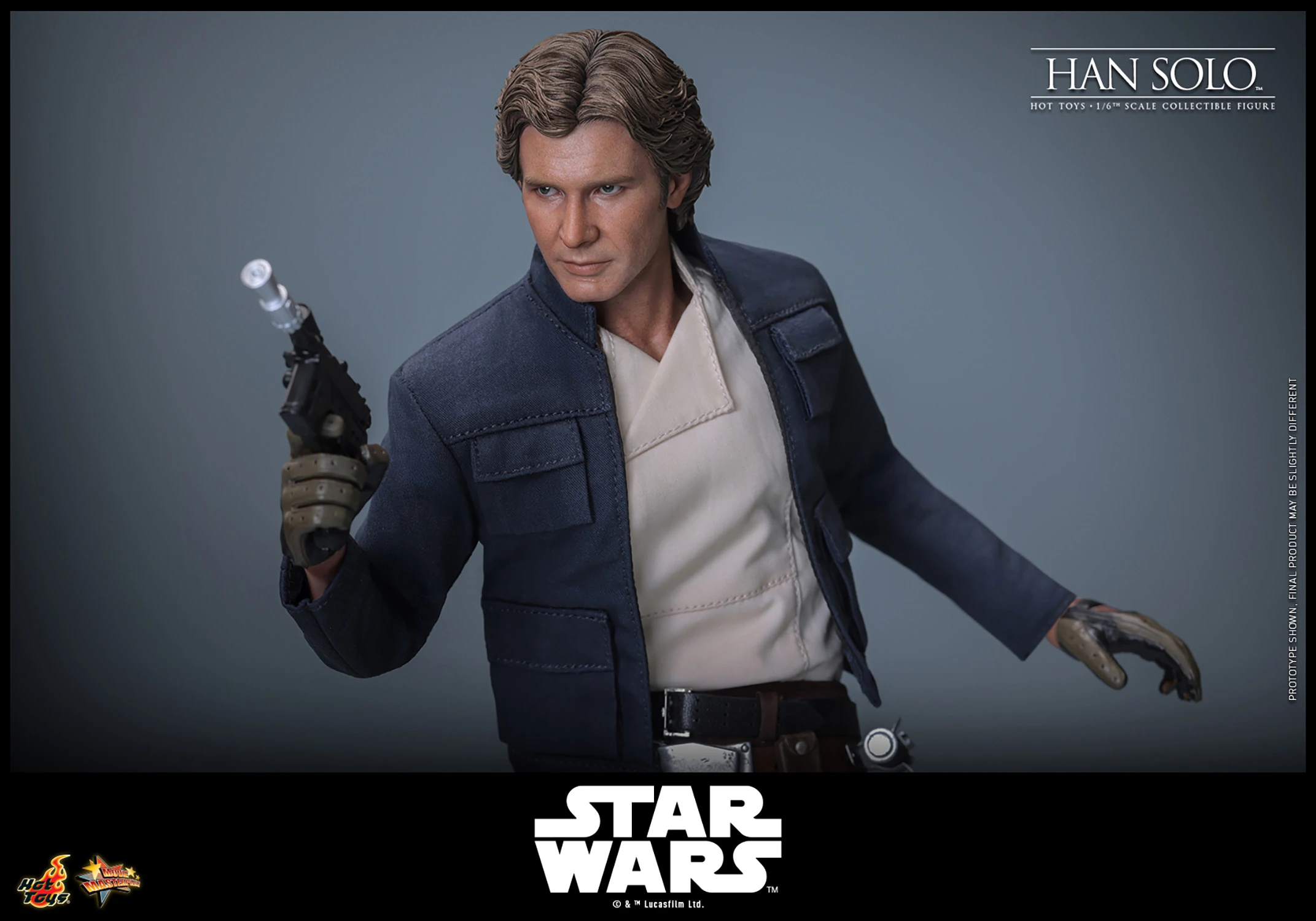 Star Wars: The Empire Strikes Back Han Solo Sixth Scale Figure by Hot Toys