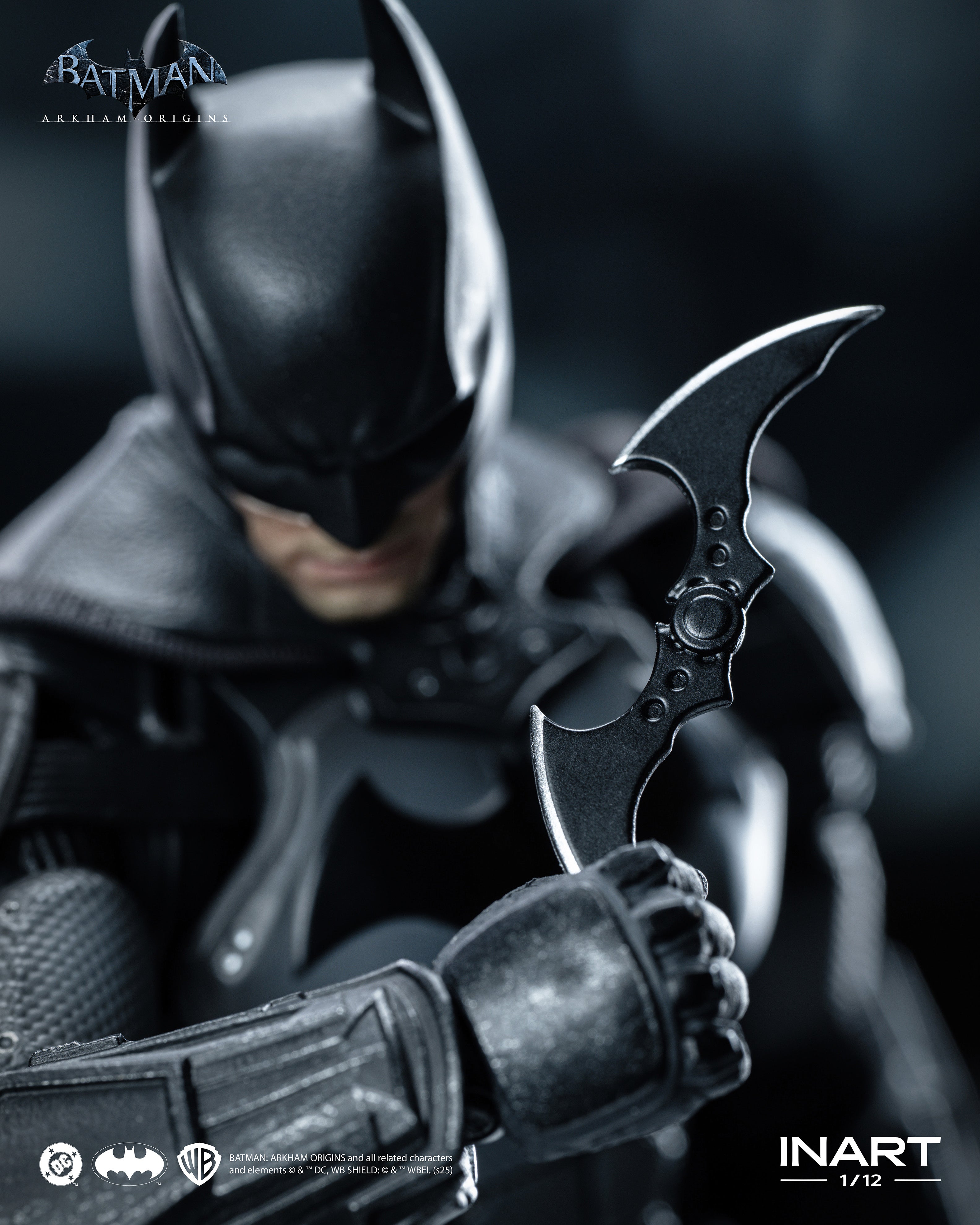 Batman Arkham Origins Batman 1/12 Scale Figure by Inart