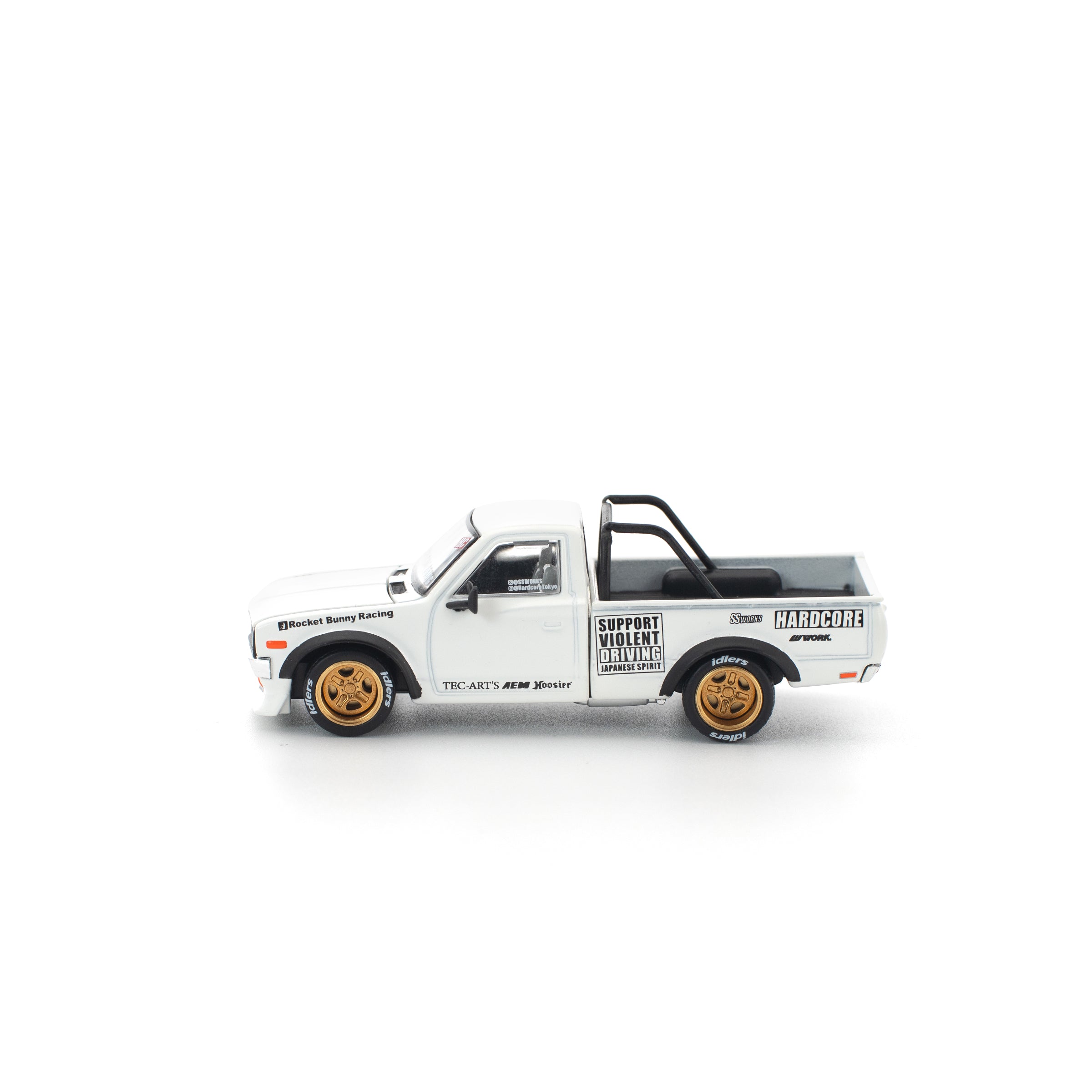PANDEM DATSUN 620 White PR64350 by Pop Race