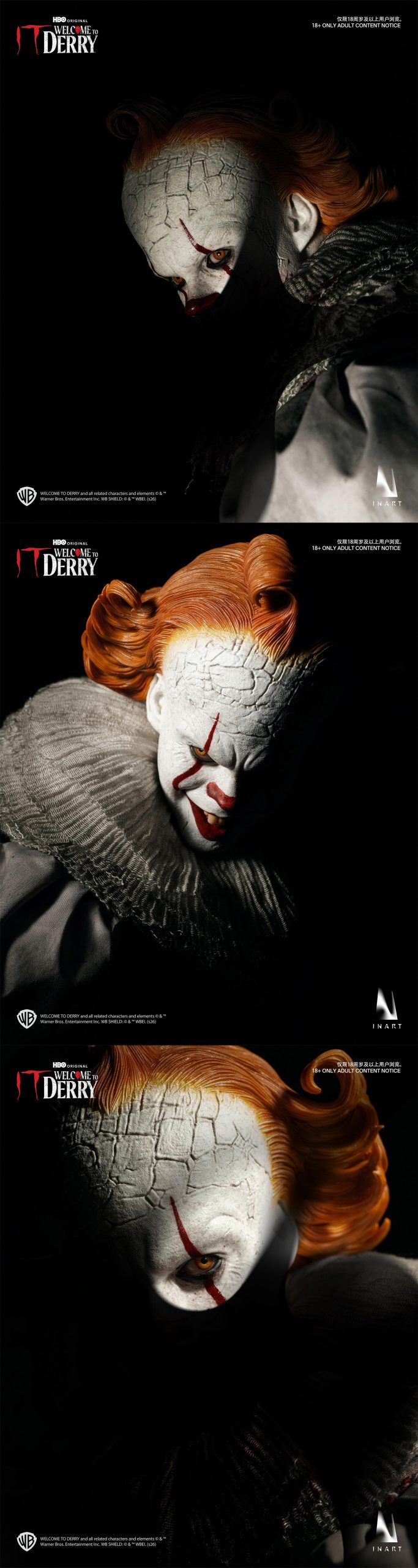 IT: Welcome to Derry Season 1 - Pennywise 1/6 Figure by INART
