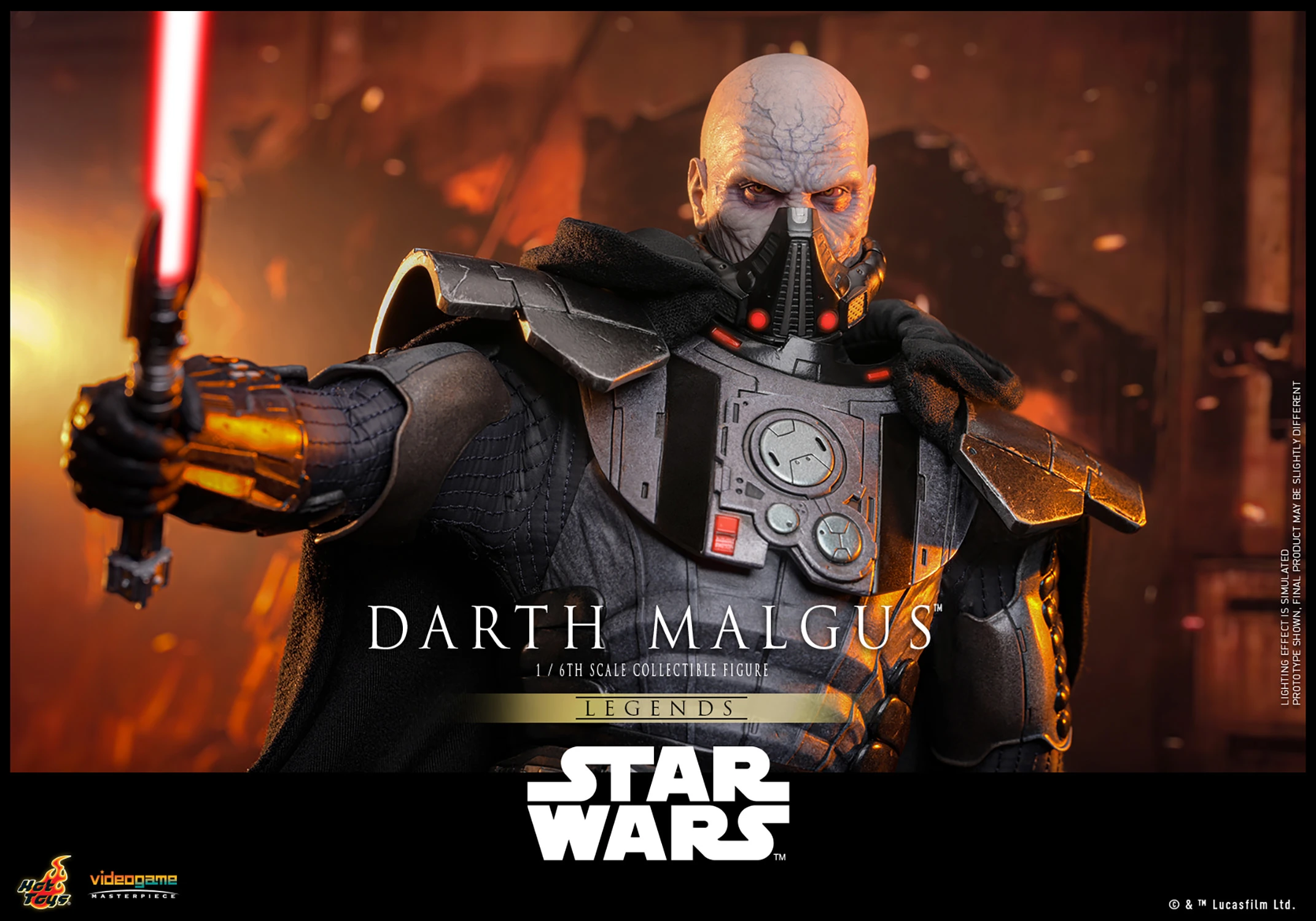 Darth Malgus Sixth Scale Figure by Hot Toys