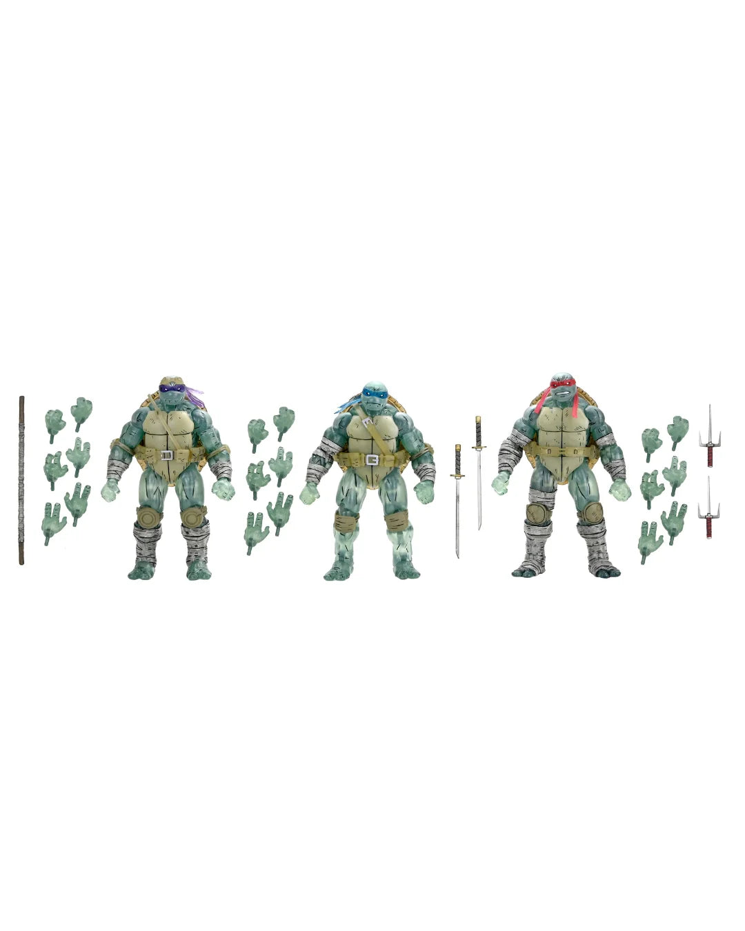 Teenage Mutant Ninja Turtles (The Last Ronin) Ghost Brothers Action Figure 3-Pack