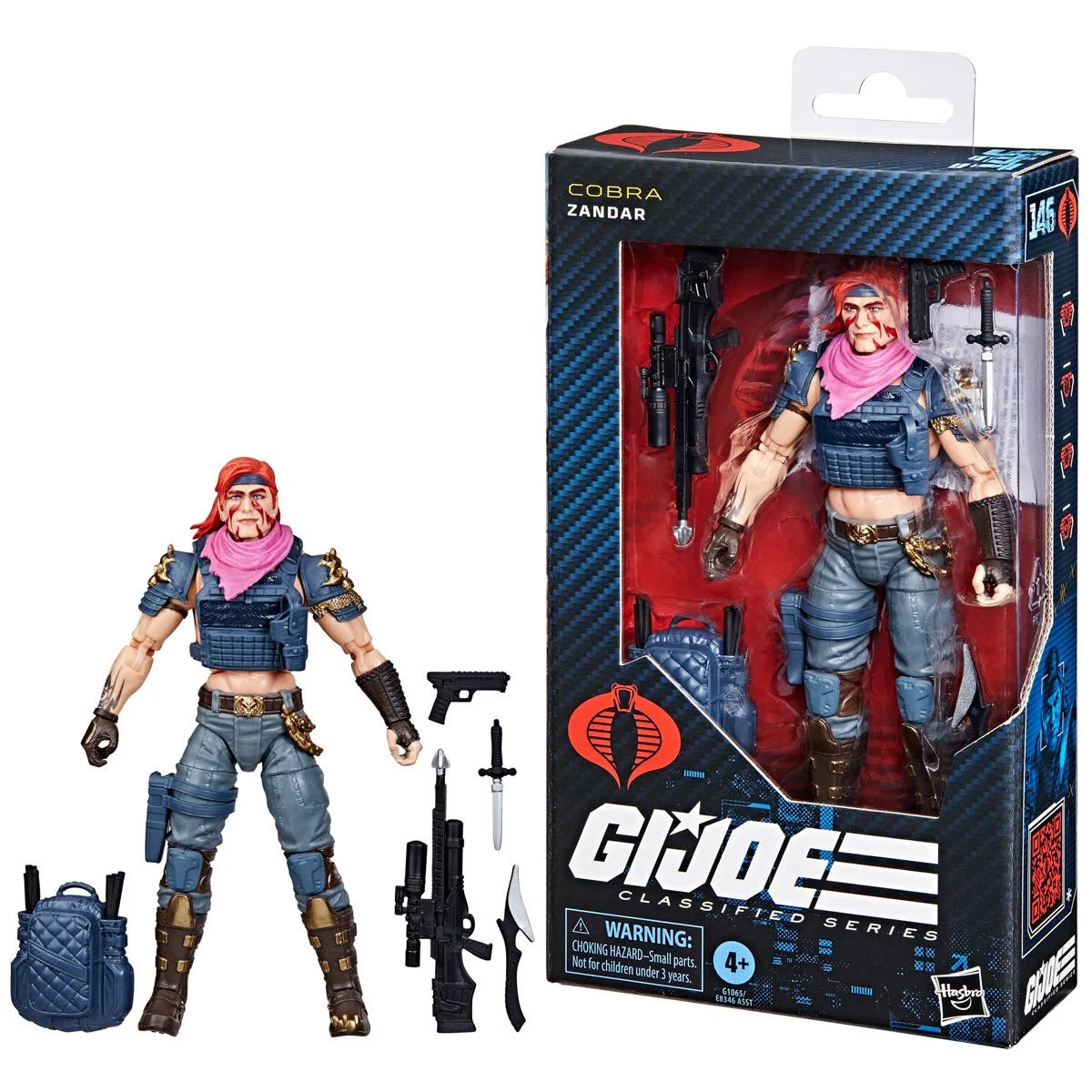 G.I. Joe Classified Series Zandar Action Figure
