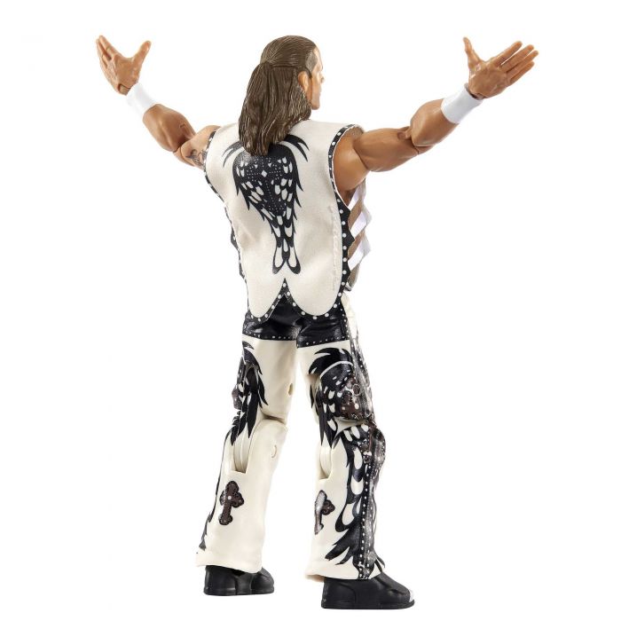 WWE Shawn Michaels WrestleMania Elite Collection Action Figure with Entrance Gear