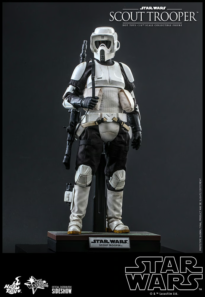 Scout Trooper Sixth Scale Figure by Hot Toys