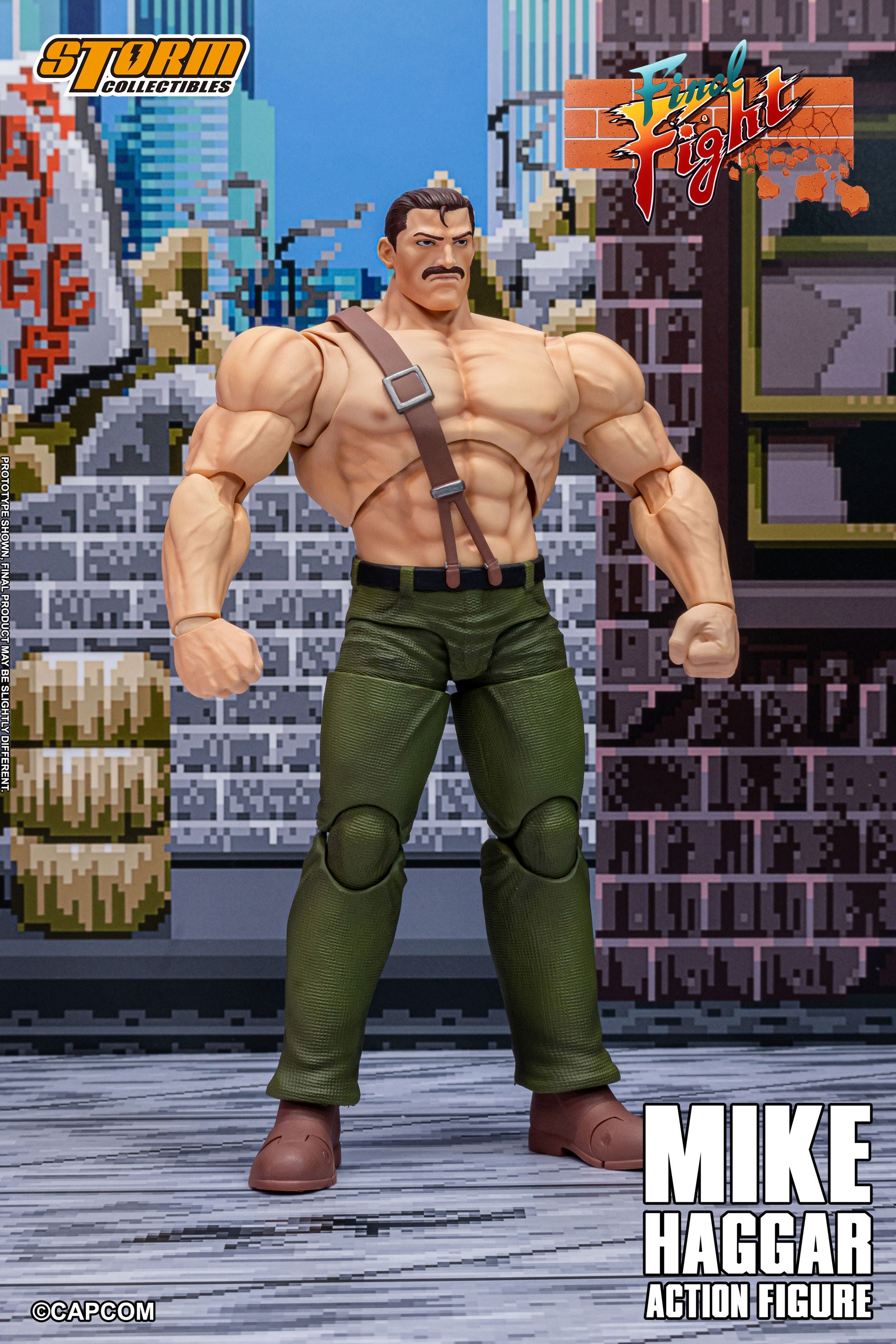 Final Fight Mike Haggar 1/12 Scale By Storm Collectibles