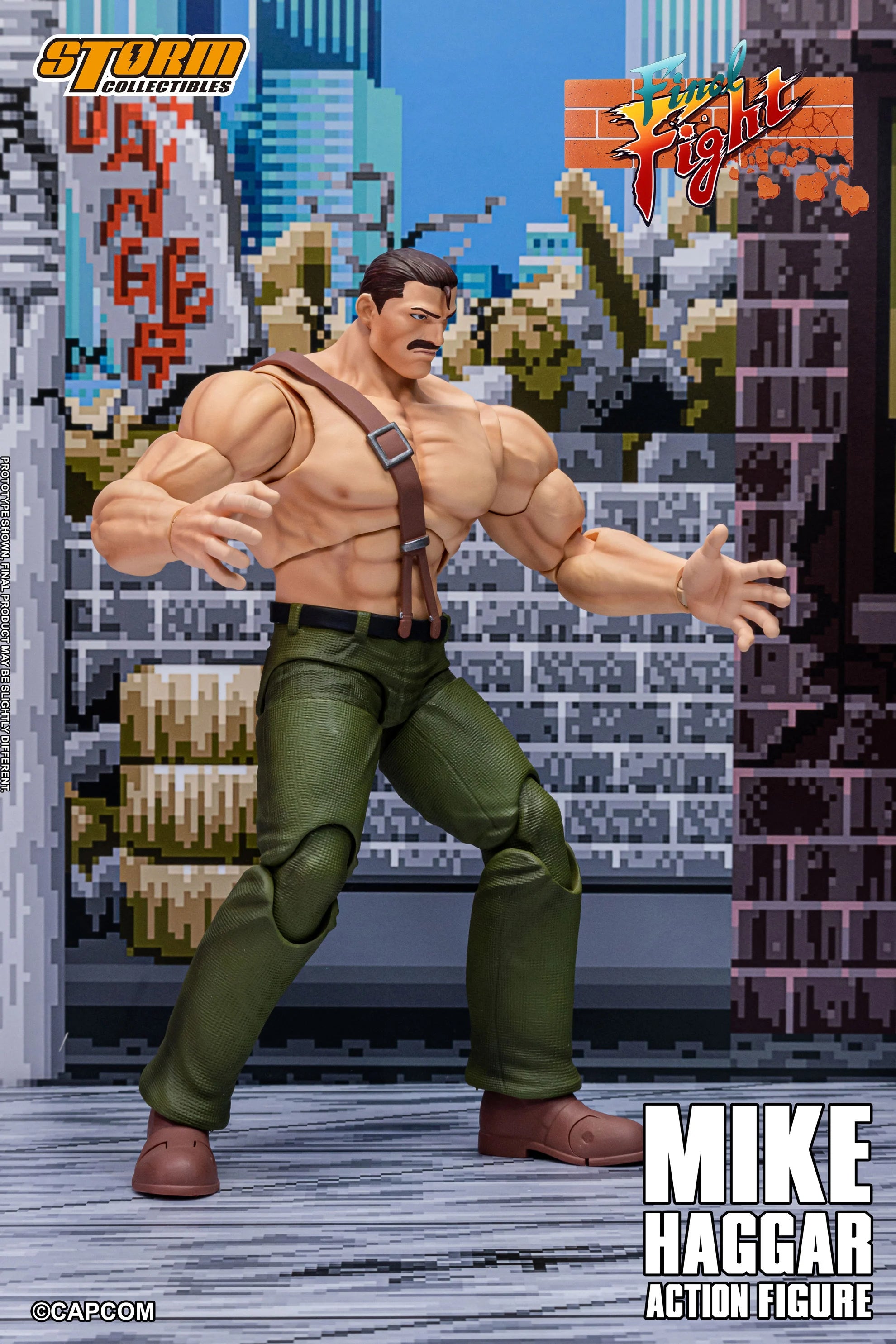 Final Fight Mike Haggar 1/12 Scale By Storm Collectibles
