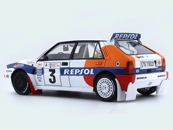 LANCIA DELTA HF INTEGRALE – ACROPOLIS RALLY – 1993 – #3 C.SAINZ/L.MOYA By Solido