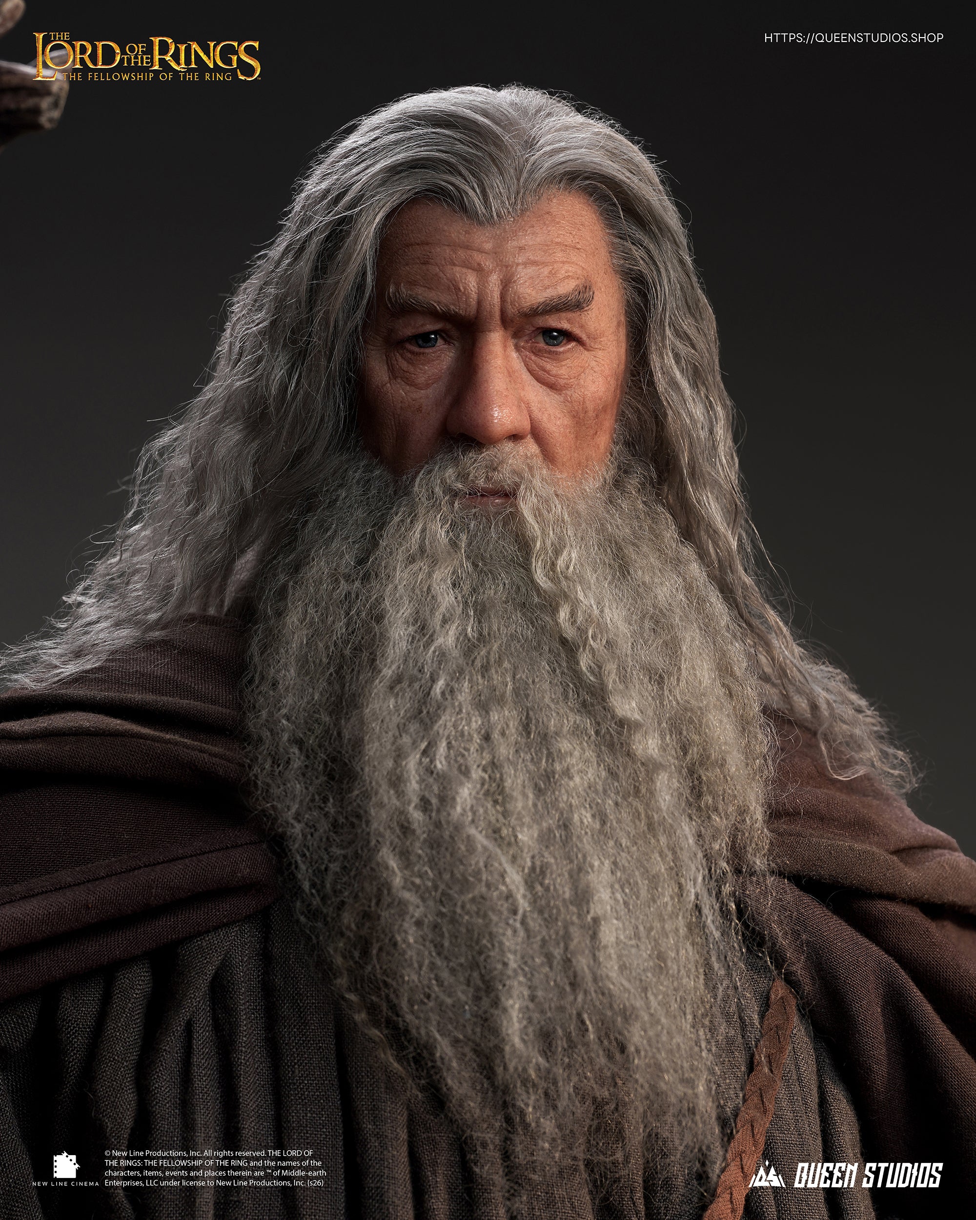 Queen Studios The Lord of the Rings The Fellowship of the Ring Gandalf 1/3 Scale Statue