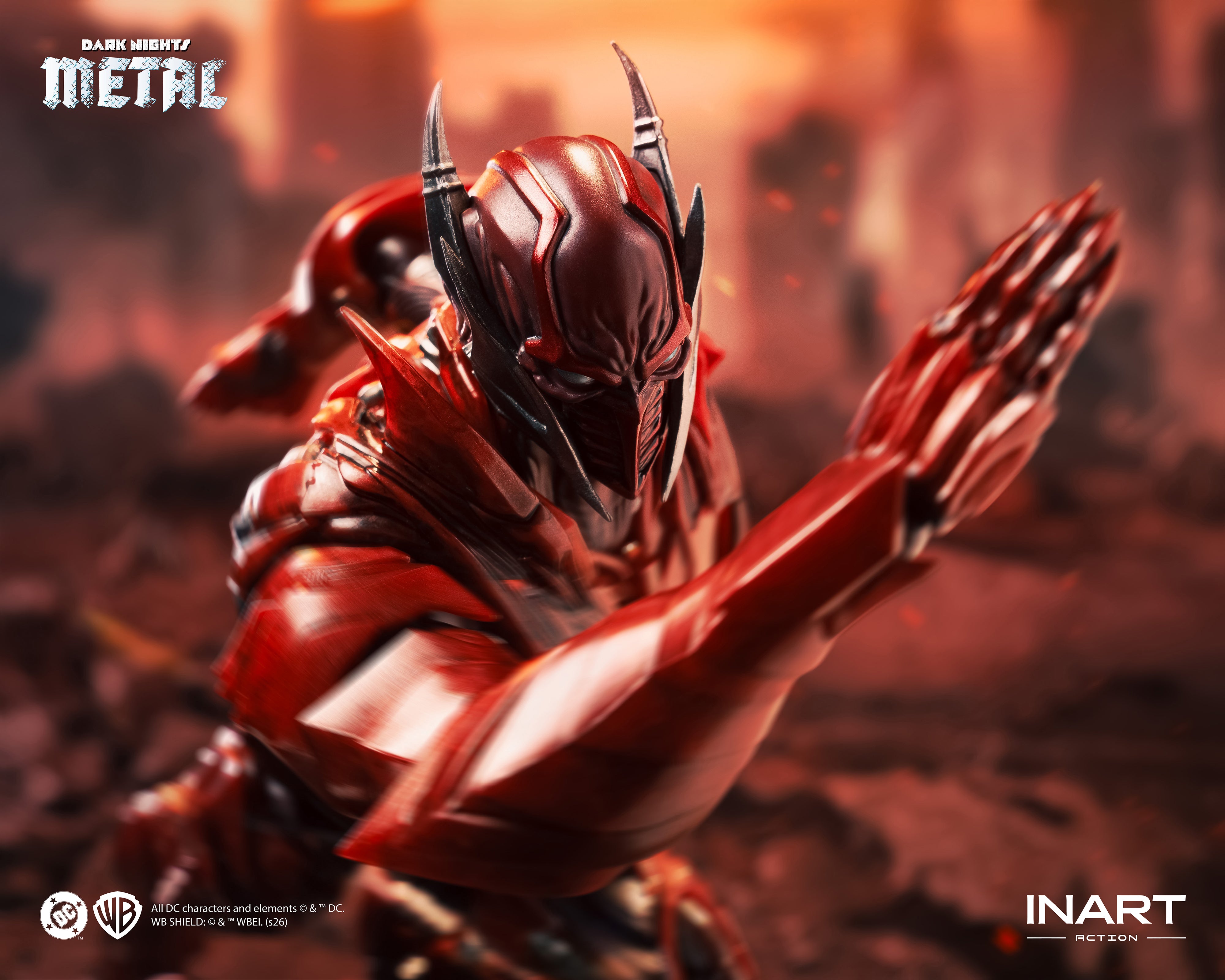 Batman: The Red Death Dark Nights: Metal 1/12 Figure by Inart Action