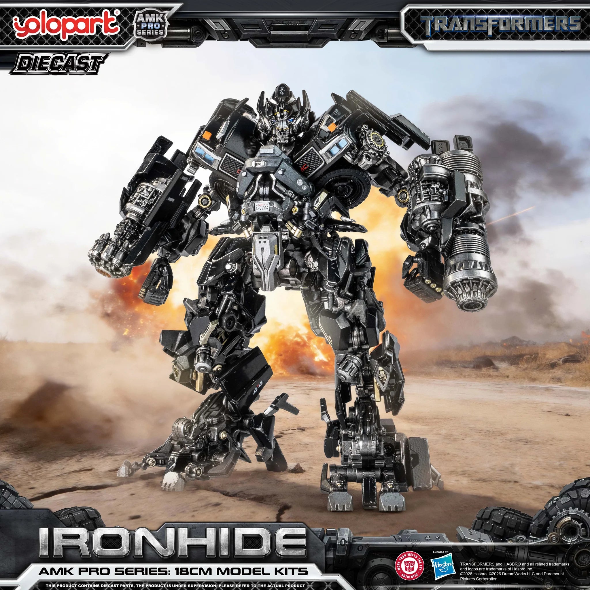 Yolopark AMK PRO Transformers 2007 Ironhide Model Kit