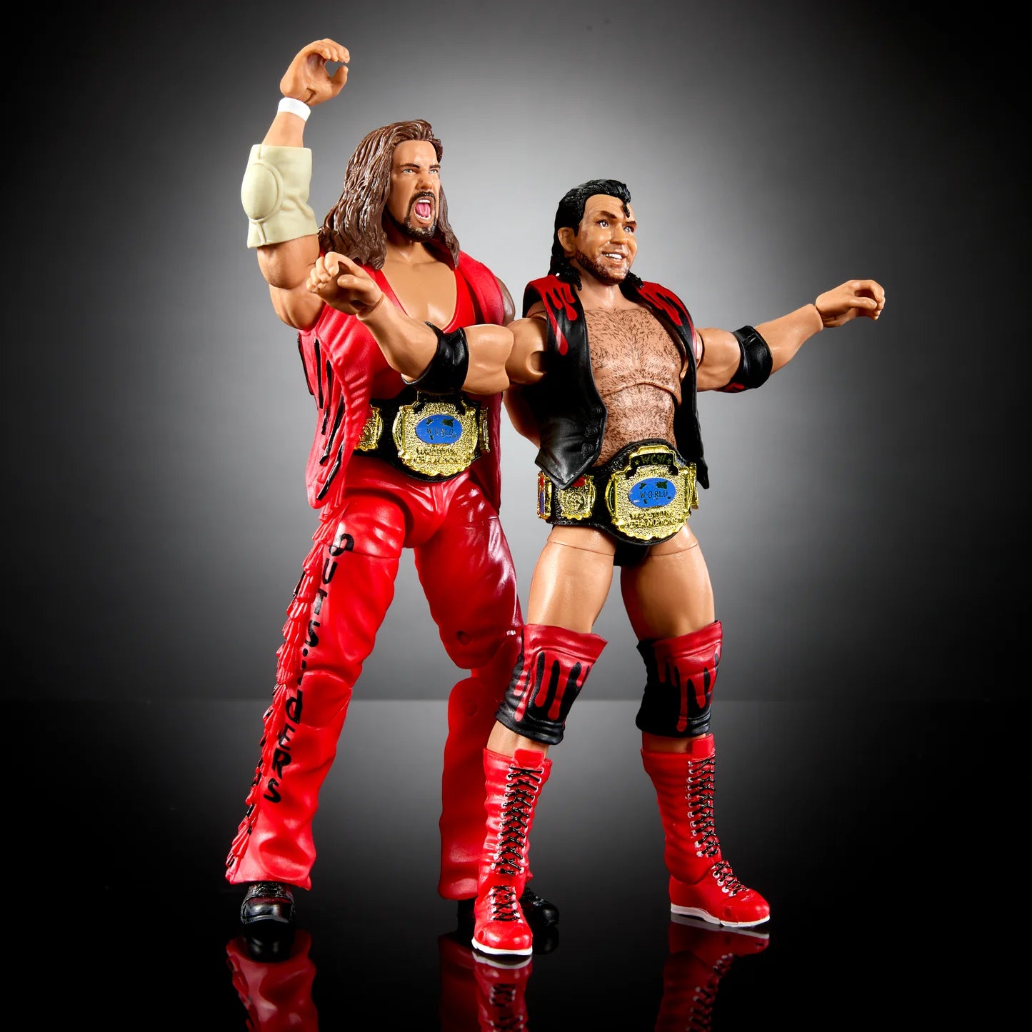 WWE Mattel Ultimate Edition Tag Team The Outsiders: Scott Hall & Kevin Nash