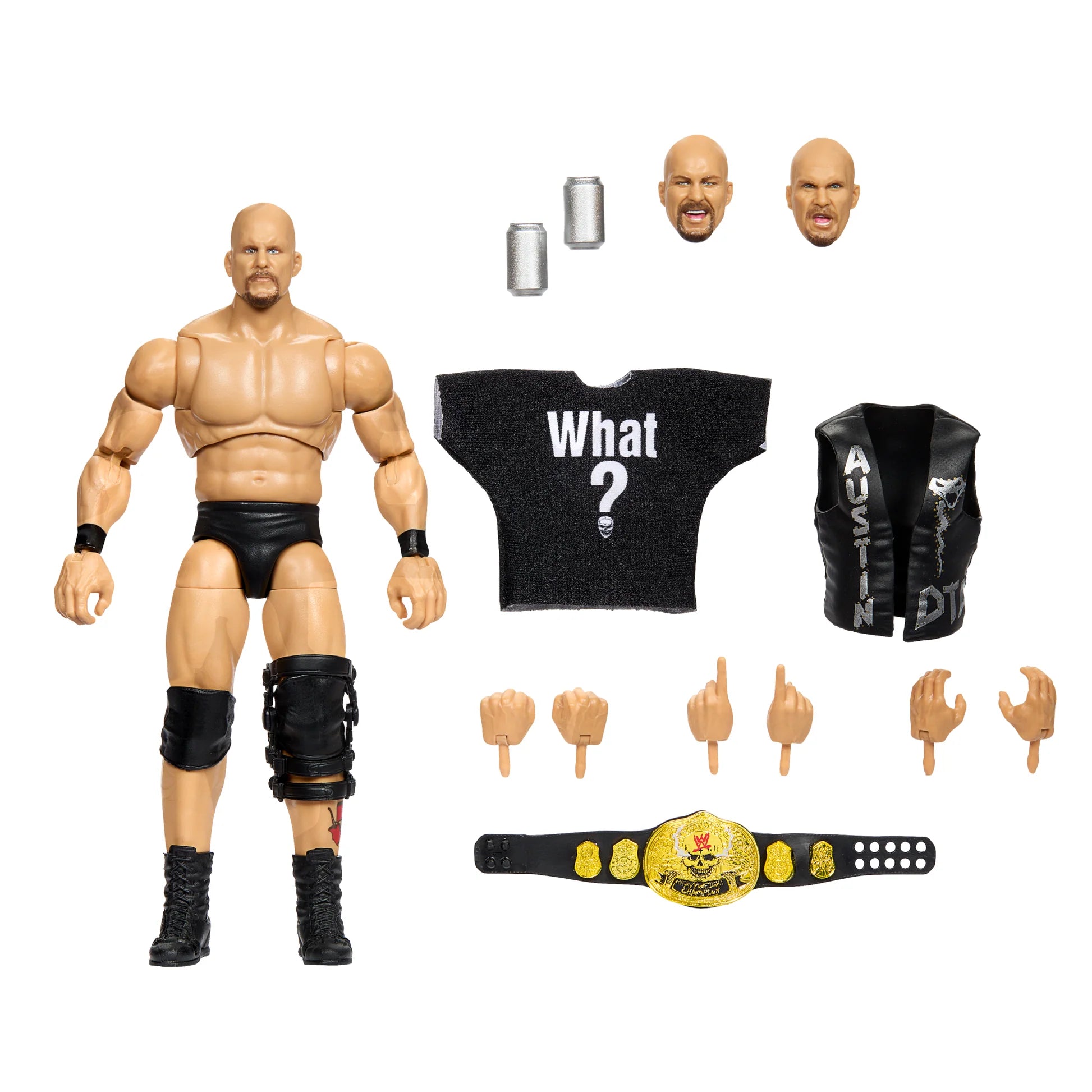 Stone Cold Steve Austin WWE Ultimate Edition 32 Action Figure