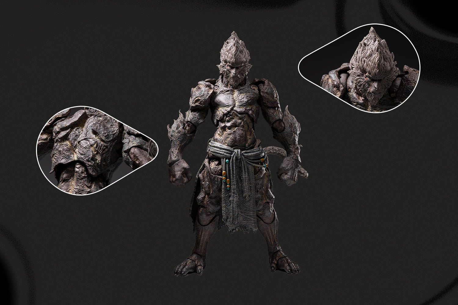 INART Black Myth Wukong Stone Monkey 1/12 Action Figure