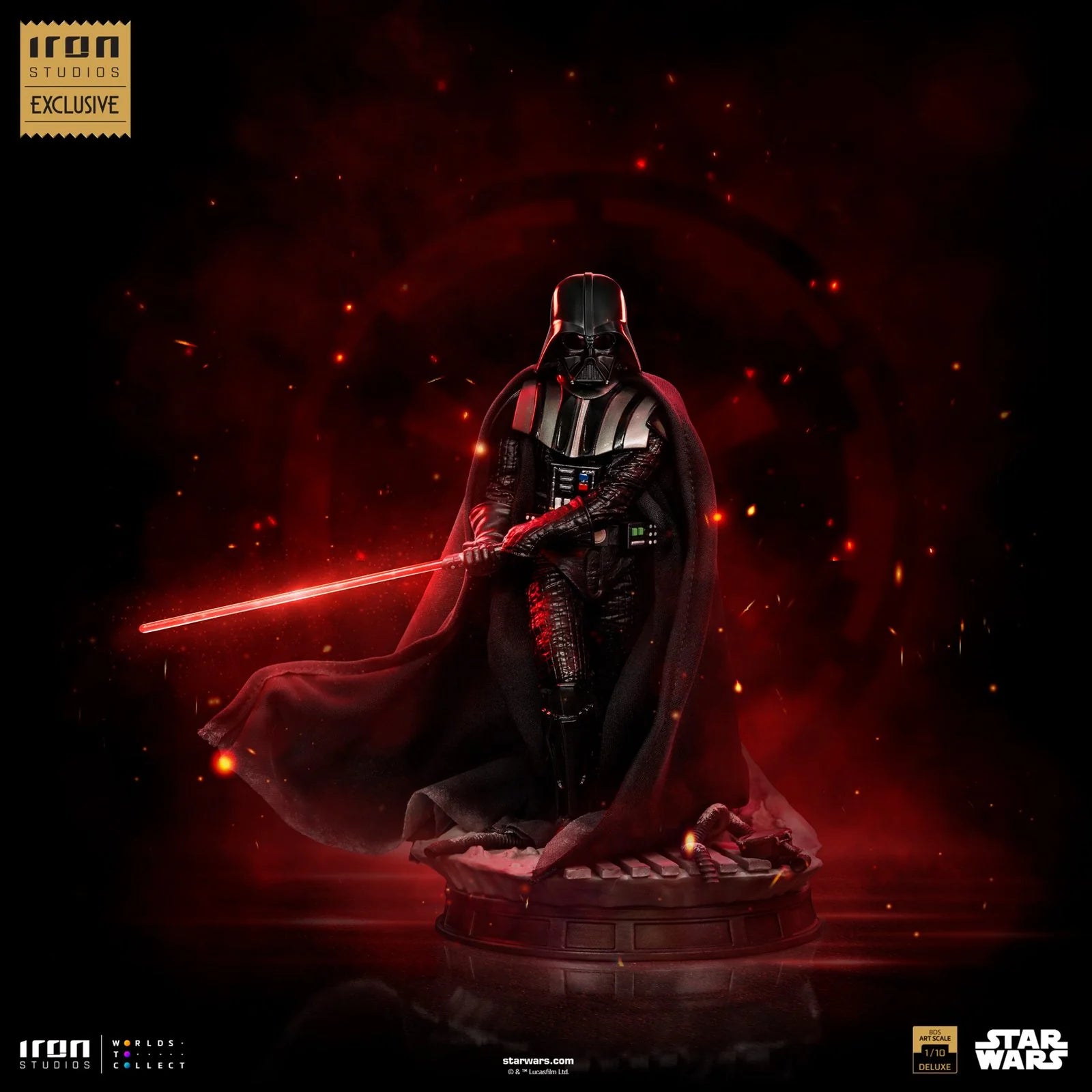 Darth Vader 1/10 - Star Wars The Empire Strikes Back CCXP