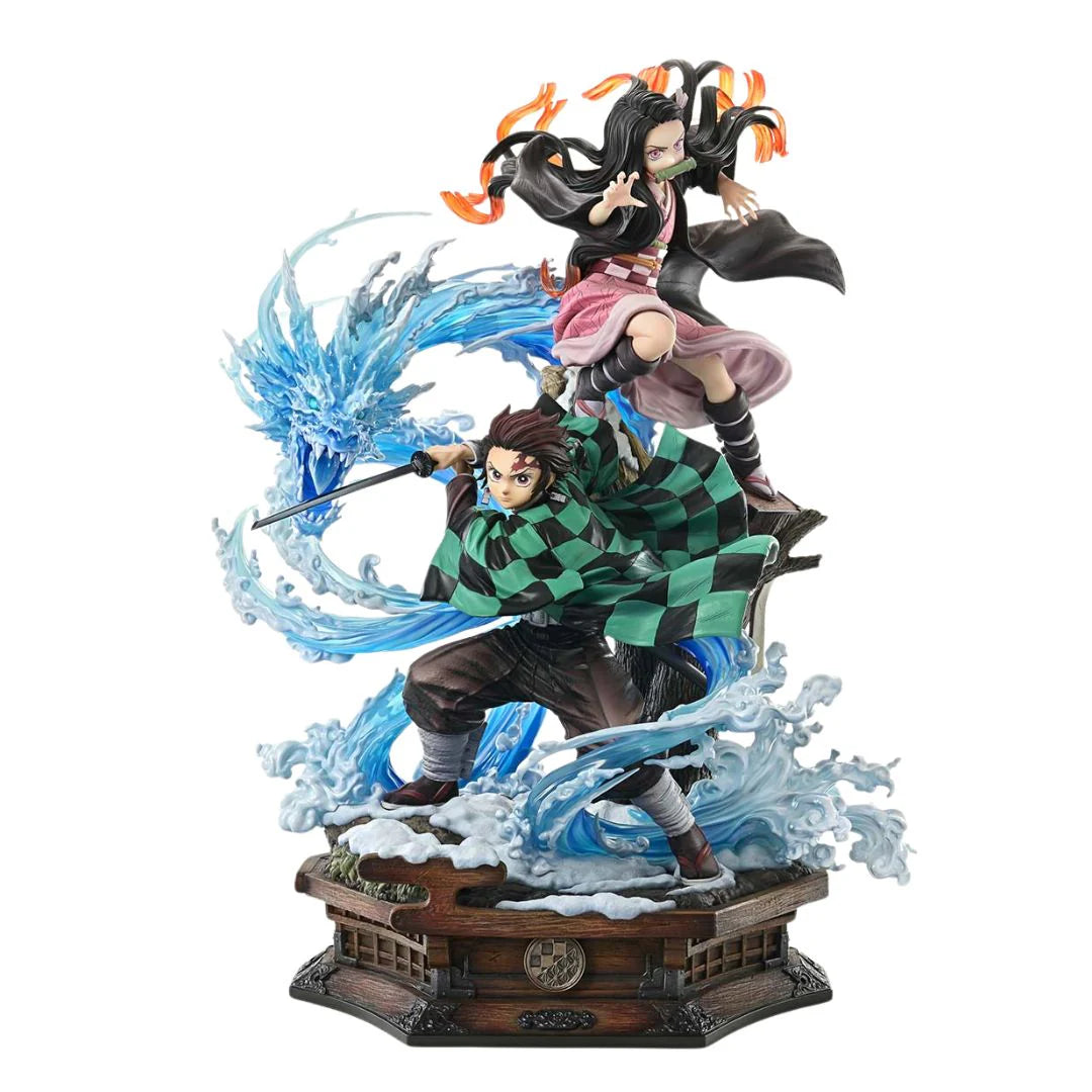 Demon Slayer: Kimetsu No Yaiba Kamado Tanjiro & Kamado Nezuko By Prime1 Studios