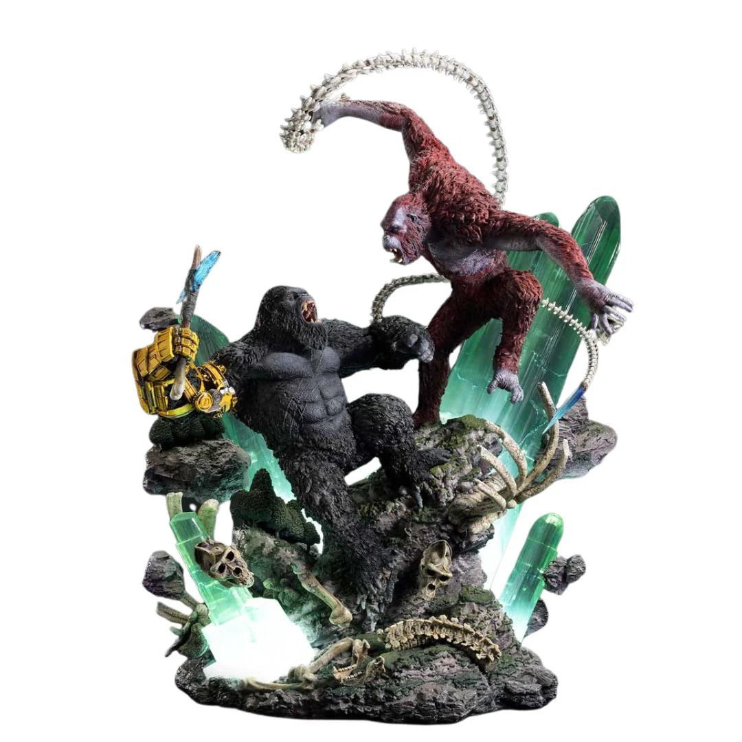 Godzilla X Kong The New Empire Kong Vs Skar King Statue By Prime1 Stud