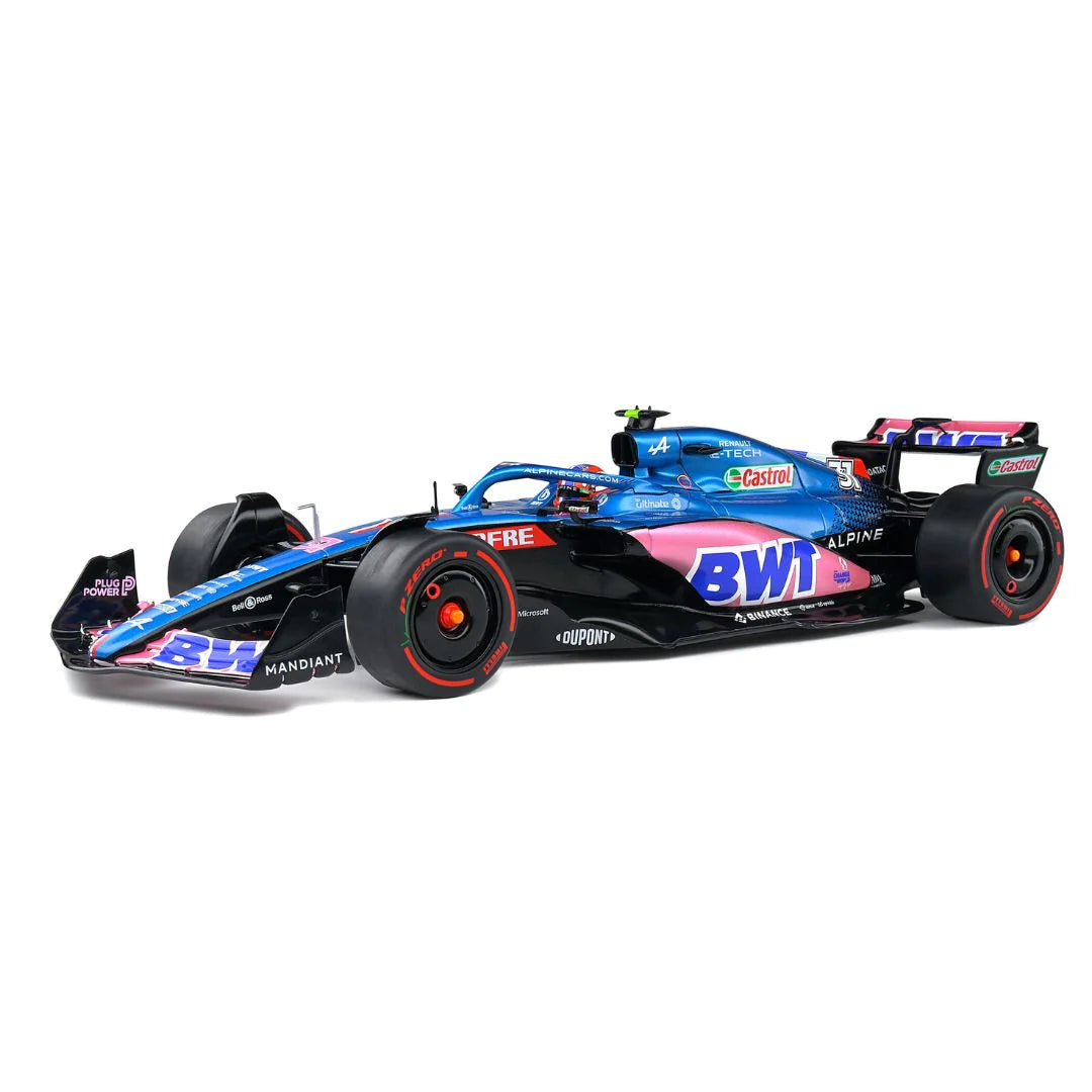 Blue 2022 Alpine A522 #31 Esteban Ocon 1:18 Solido Die-Cast By Solido