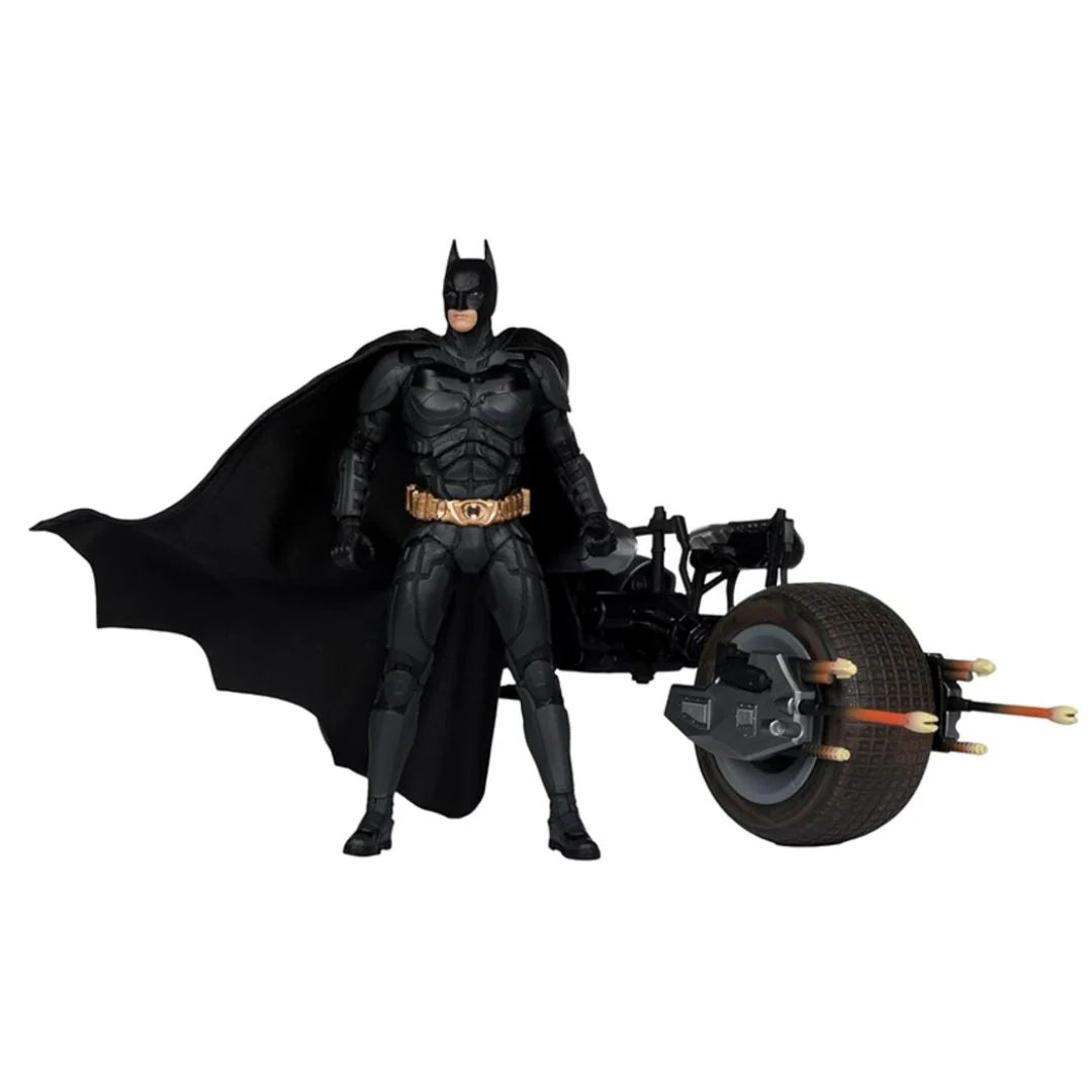 BATMAN & BAT-POD フィギュアセット Batpod With Batman (The Dark Knight) By Mcfarlane