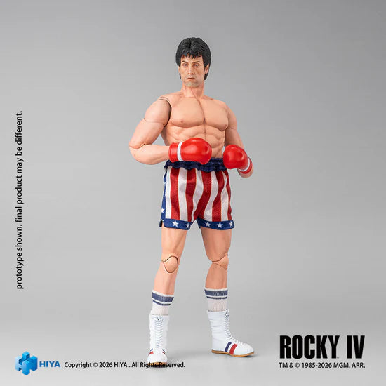 HIYA Exquisite Super Series 1/12 Scale Rocky IV Rocky Boxer Version Action Figure