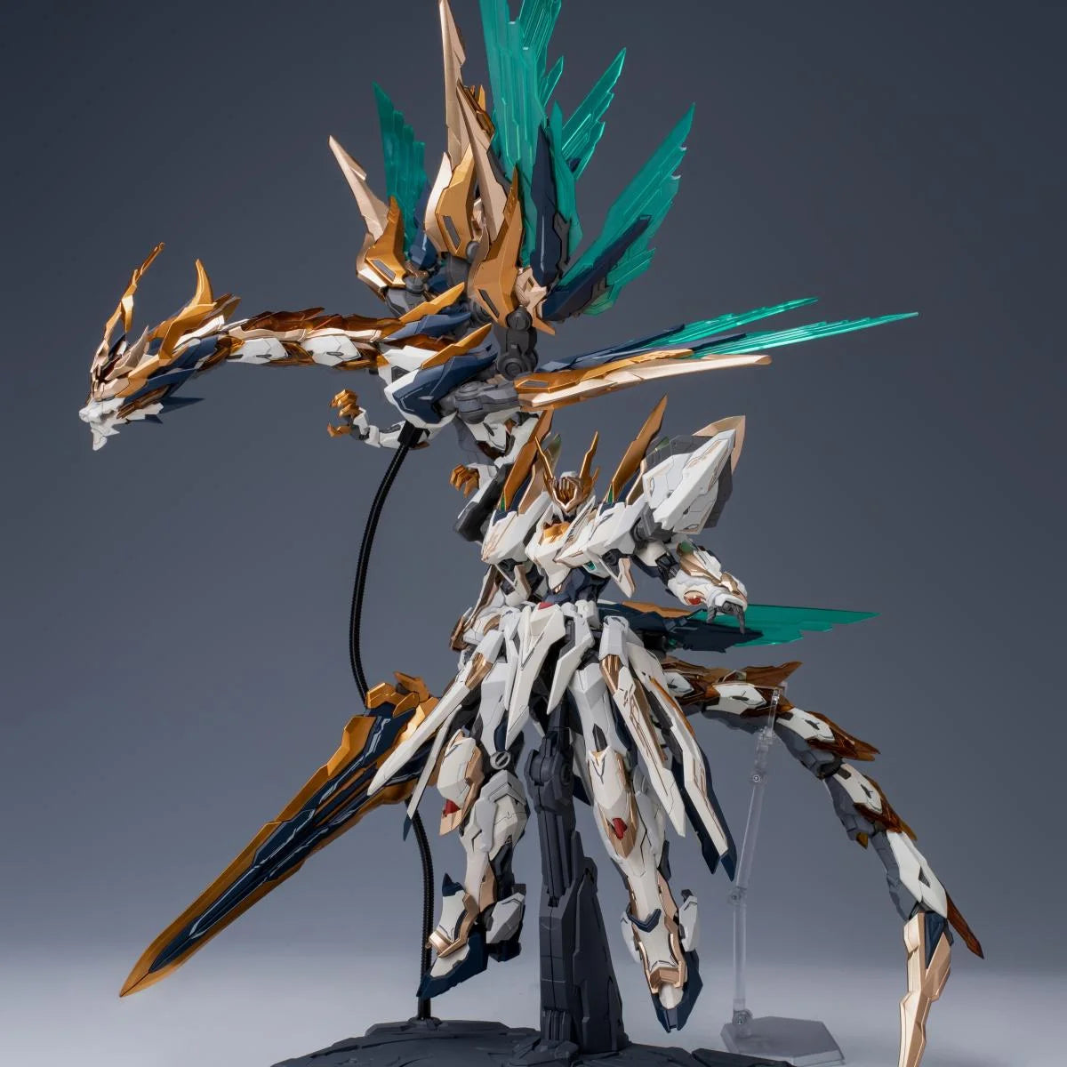 GS-TOYS Emp-01 Yellow Emperor Mc-01 Winged Dragon Set of 2