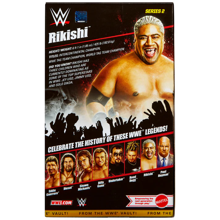 Rikishi WWE From the Vault Exclusive Action Figure
