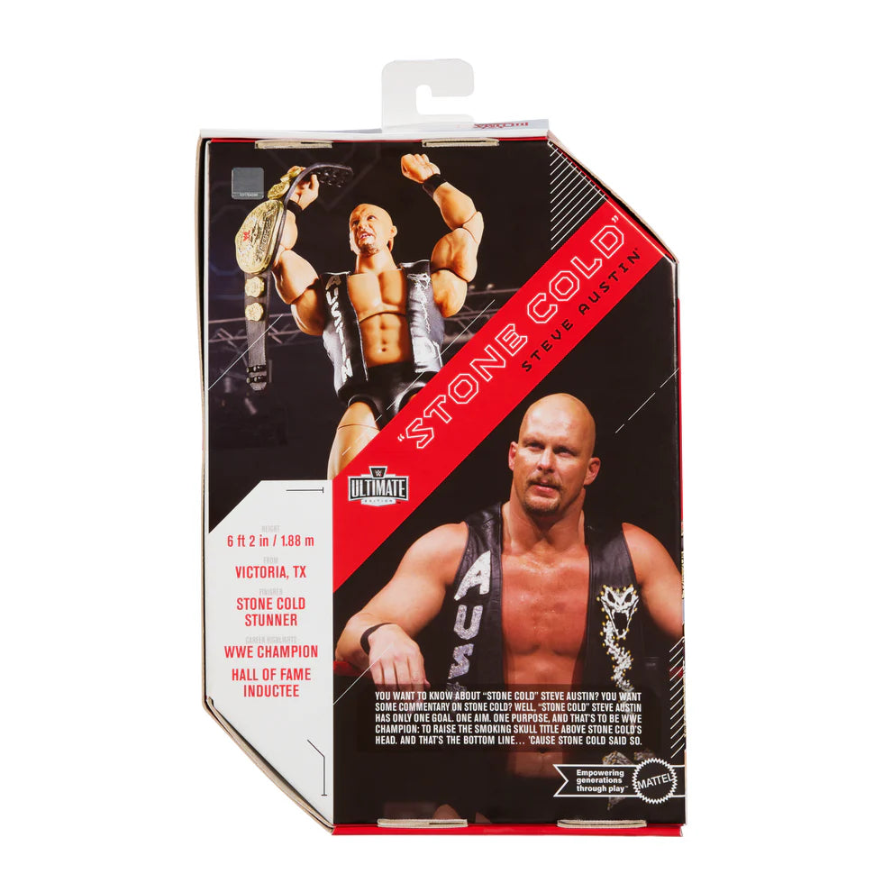 Stone Cold Steve Austin WWE Ultimate Edition 32 Action Figure