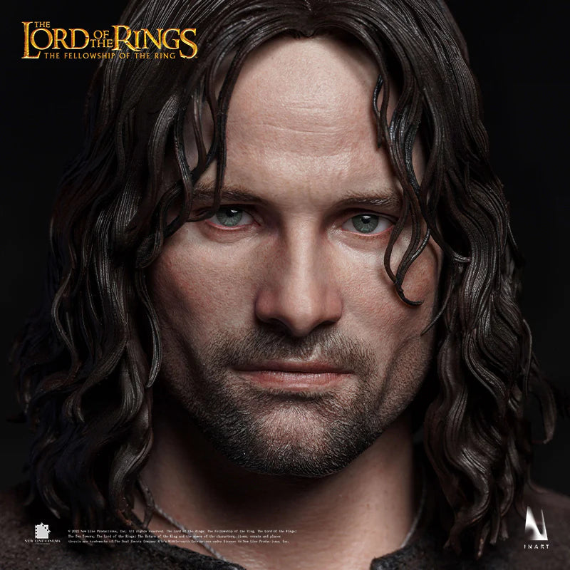 INART Aragorn 1/6 Collectible Figure Sculpted Hair by Queen Studios