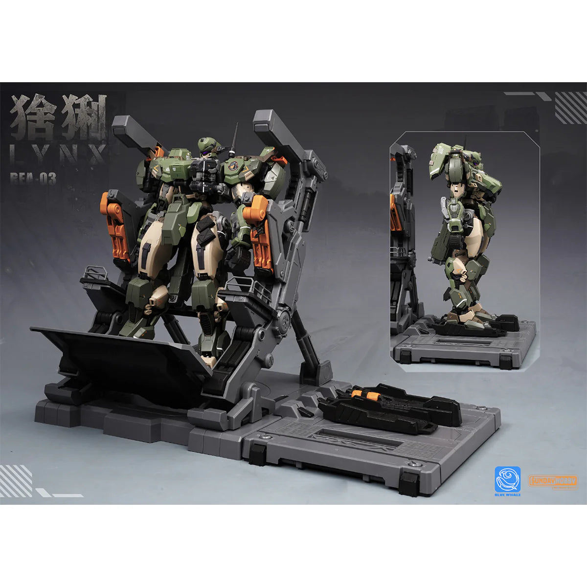 Mingjiang Legend Blue Whale Series REA-03 Lynx Model Kits