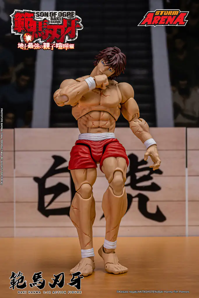 BAKI HANMA SON OF OGRE (STORM ARENA) 1/12th Scale Action Figure by Storm Collectibles