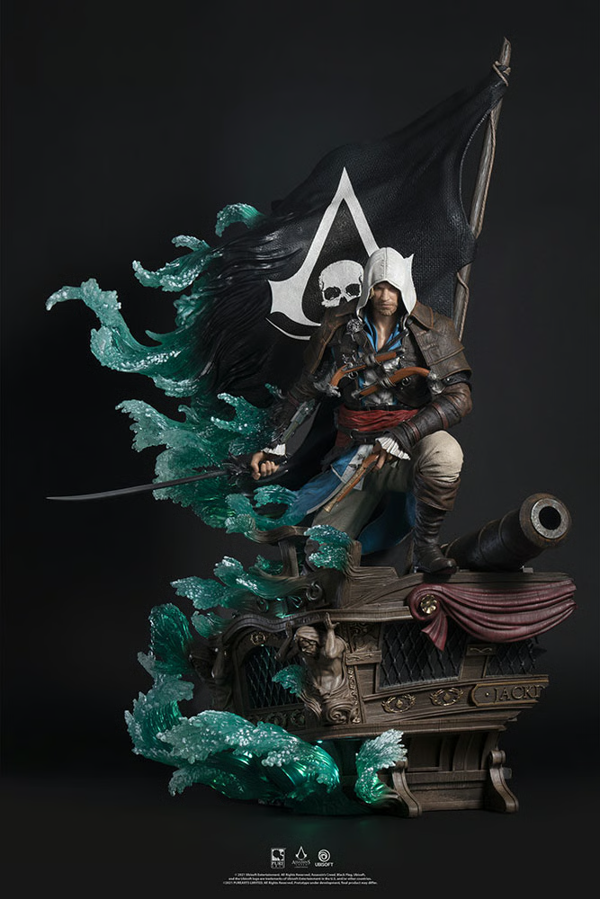 Captain Edward Kenway Statues by PureArts