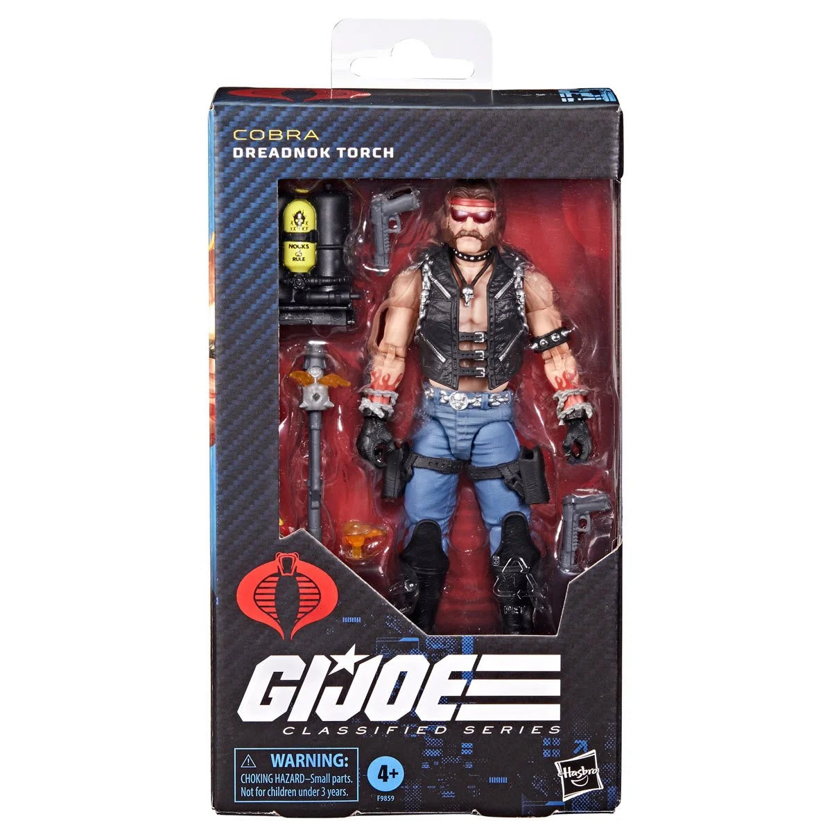 G.I. Joe Classified Dreadnok Torch Action Figure