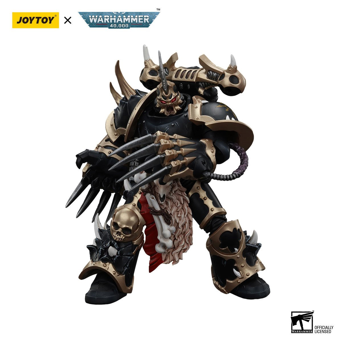 Warhammer 40,000 Chaos Space Marines Black Legion Chosen with Lightning Claws Action Figure